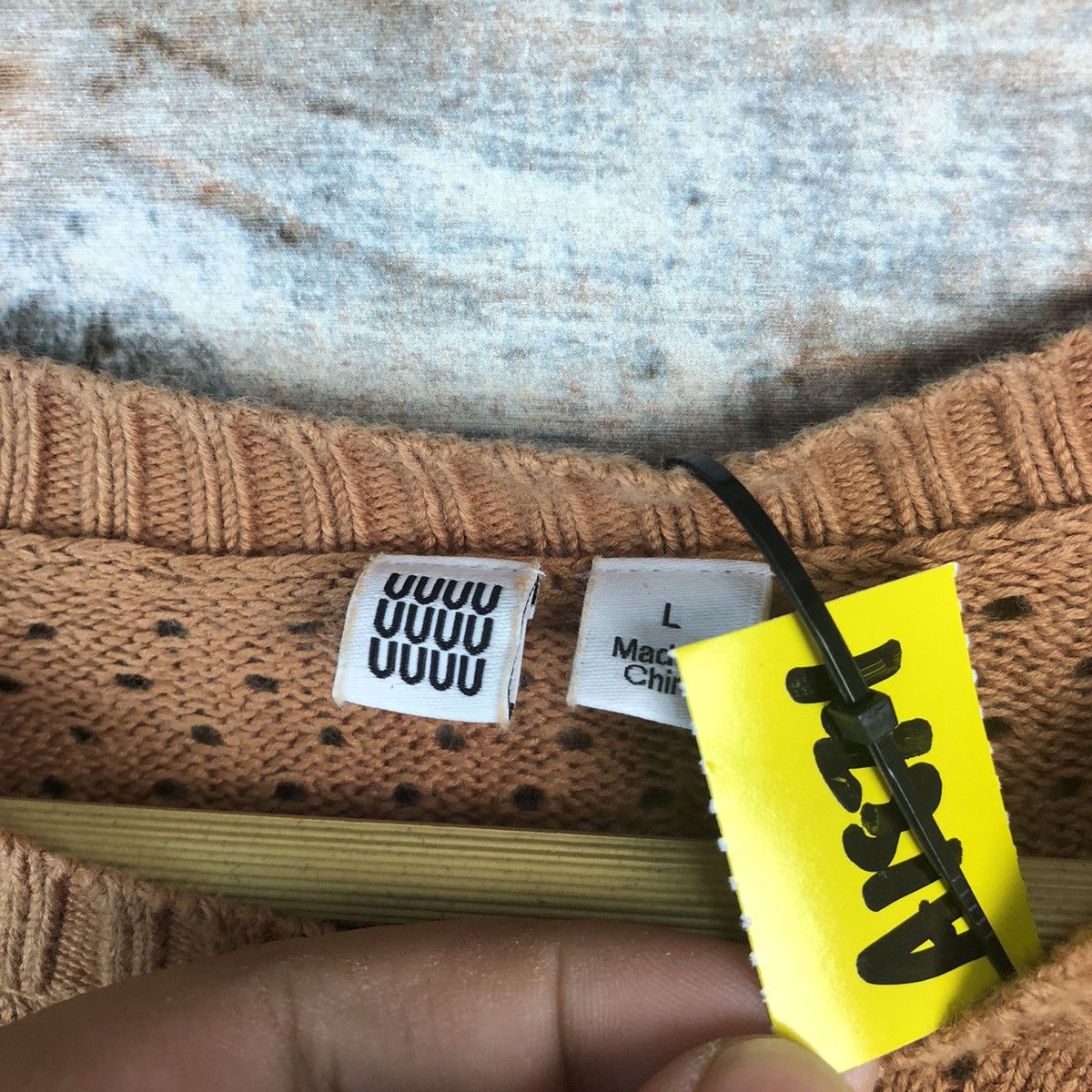 Undercover × Uniqlo Uniqlo X Undercover Brown Knitwear crochet #A1847 Size L / US 10 / IT 46 - 9 Thumbnail