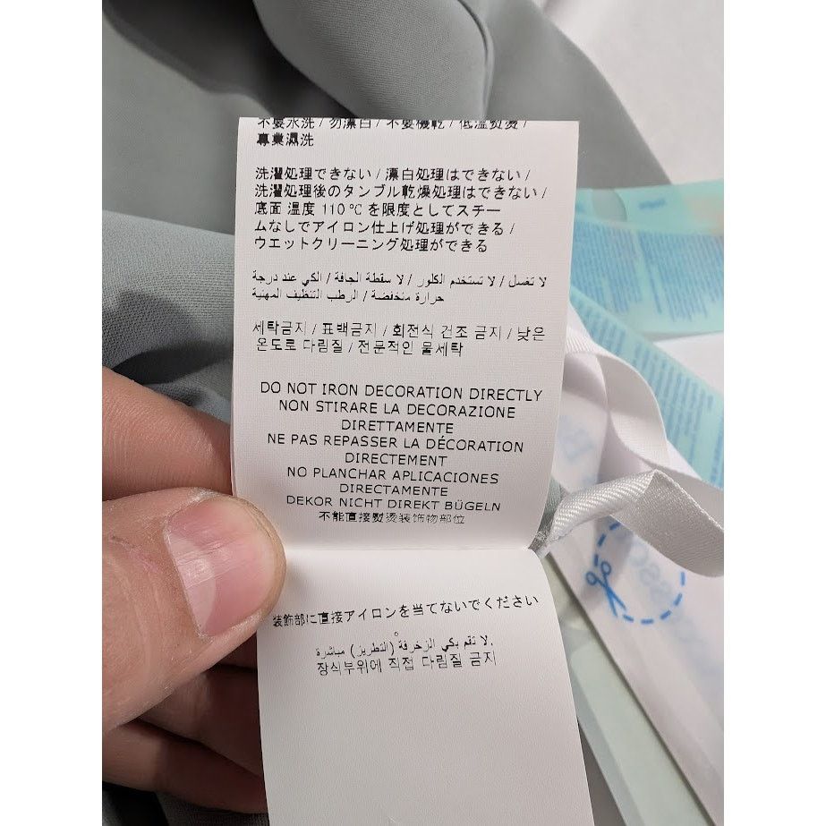 Off-White o1rshd1 Q:2 / MLB-Chicago Cubs Cheese Shirt in Grey/Blue/Red Size US XL / EU 56 / 4 - 18 Thumbnail