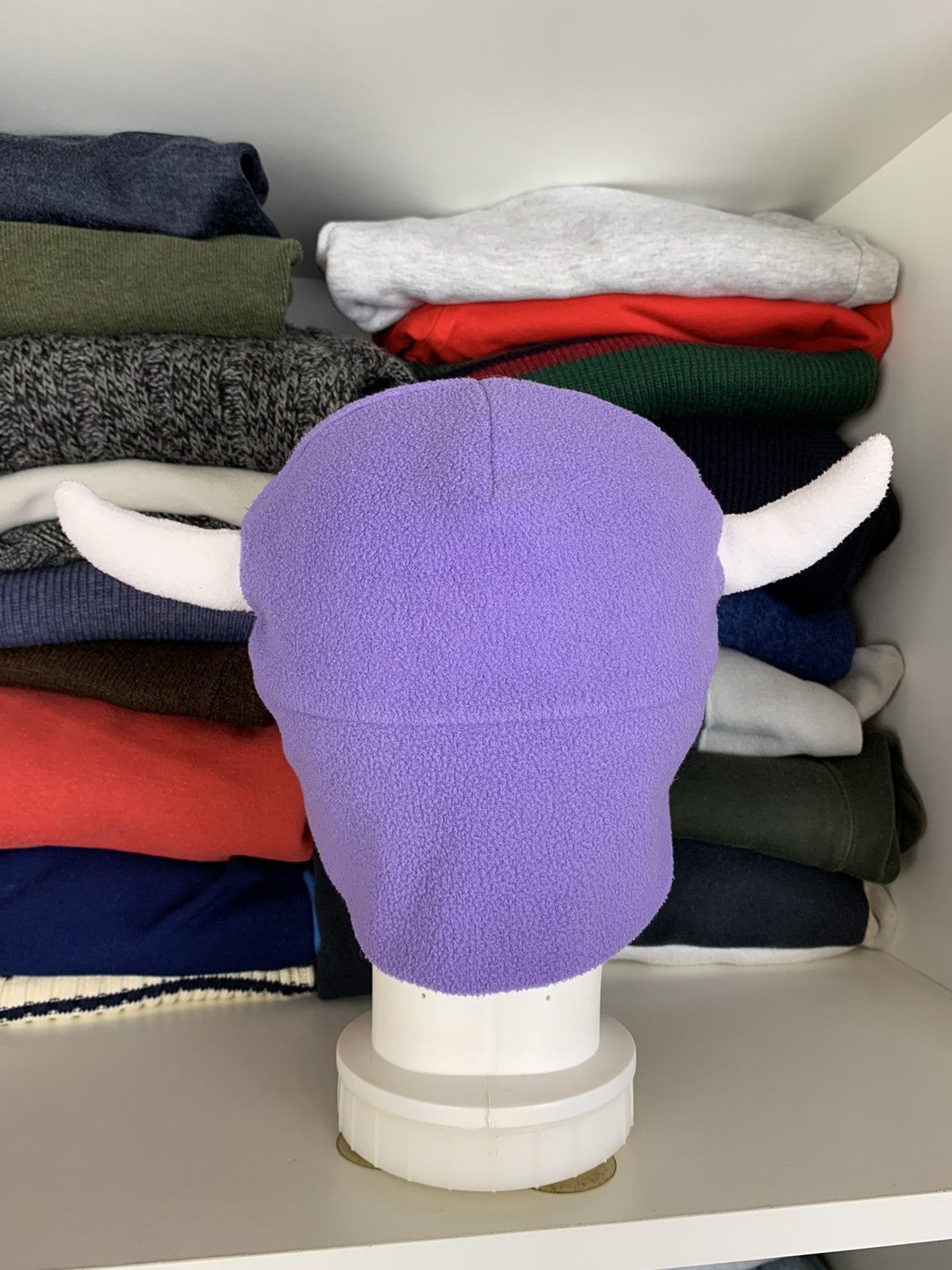 Other Y2K Milka Fleece Hat Size ONE SIZE - 9 Thumbnail