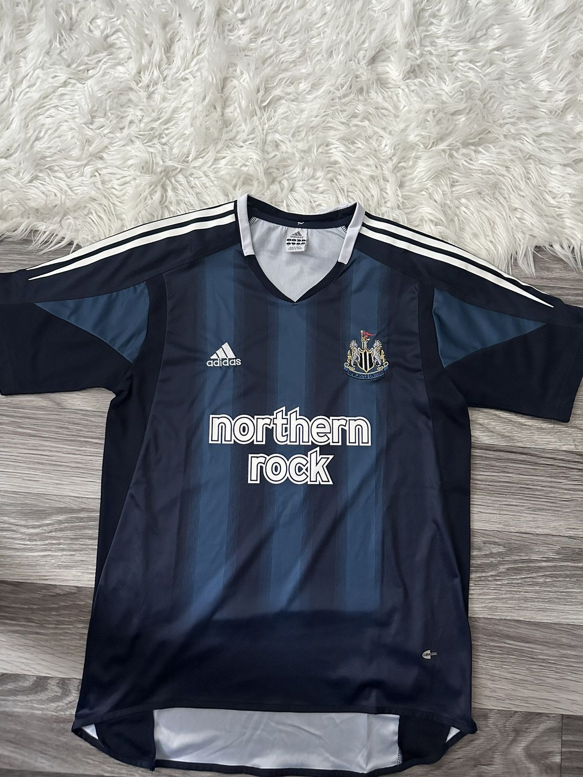 Adidas Adidas Newcastle United 2004-2005 Away Jersey vintage Nother Size US XL / EU 56 / 4 - 1 Thumbnail
