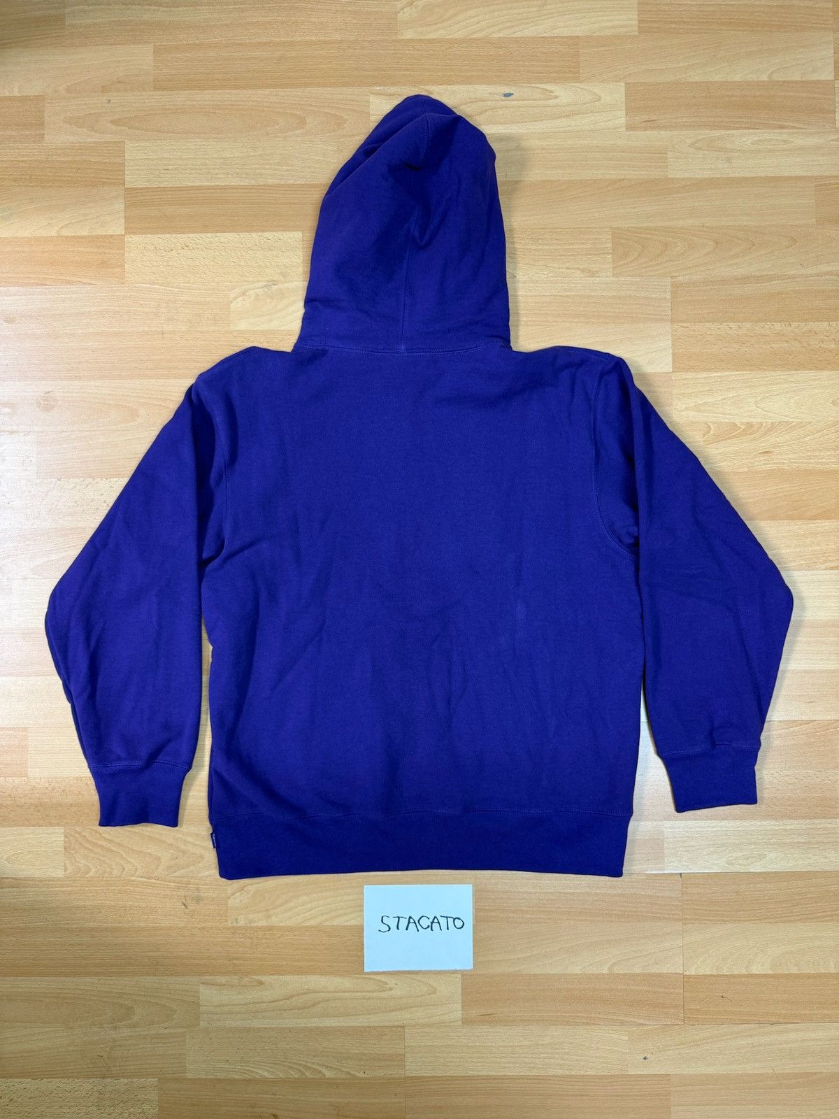 Supreme Supreme USA Hoodie Purple Medium FW21 Size US M / EU 48-50 / 2 - 5 Thumbnail