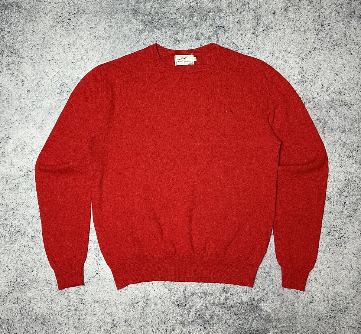 Burberry Vintage Thomas Burberry Wool Sweater Size US L / EU 52-54 / 3 - 1 Thumbnail