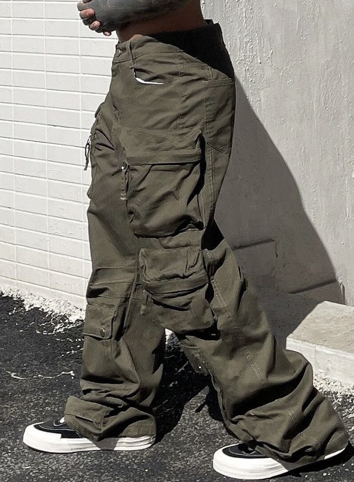 Japanese Brand × Vintage Utility grunge retro multi pocket cargo pants Size US 33 - 3 Thumbnail