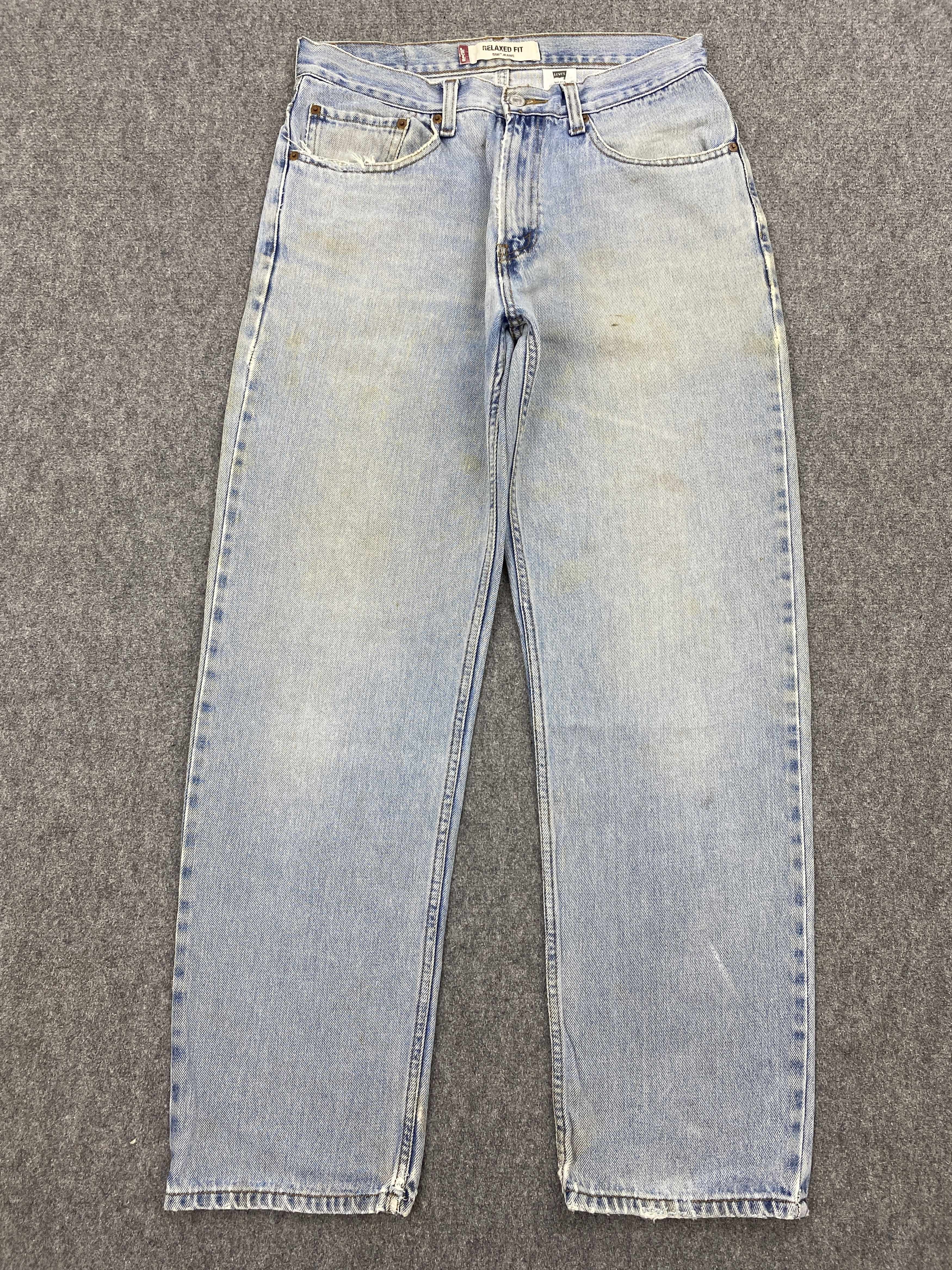 Levi's × Vintage Light Washed Vintage Levi's 550 Denim Jeans Size US 32 / EU 48 - 1 Thumbnail
