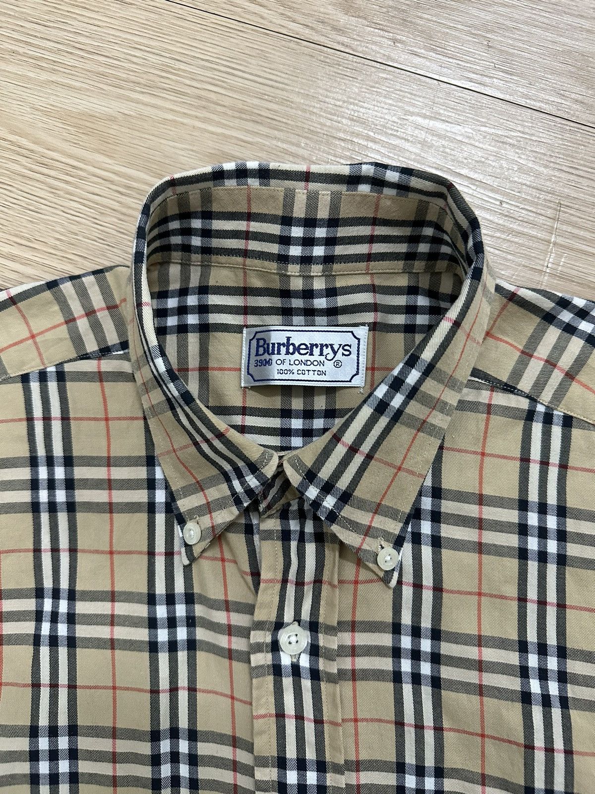 Burberry Rare Vintage Burberrys Of London Nova Check Women Shirt Size M / US 6-8 / IT 42-44 - 6 Thumbnail