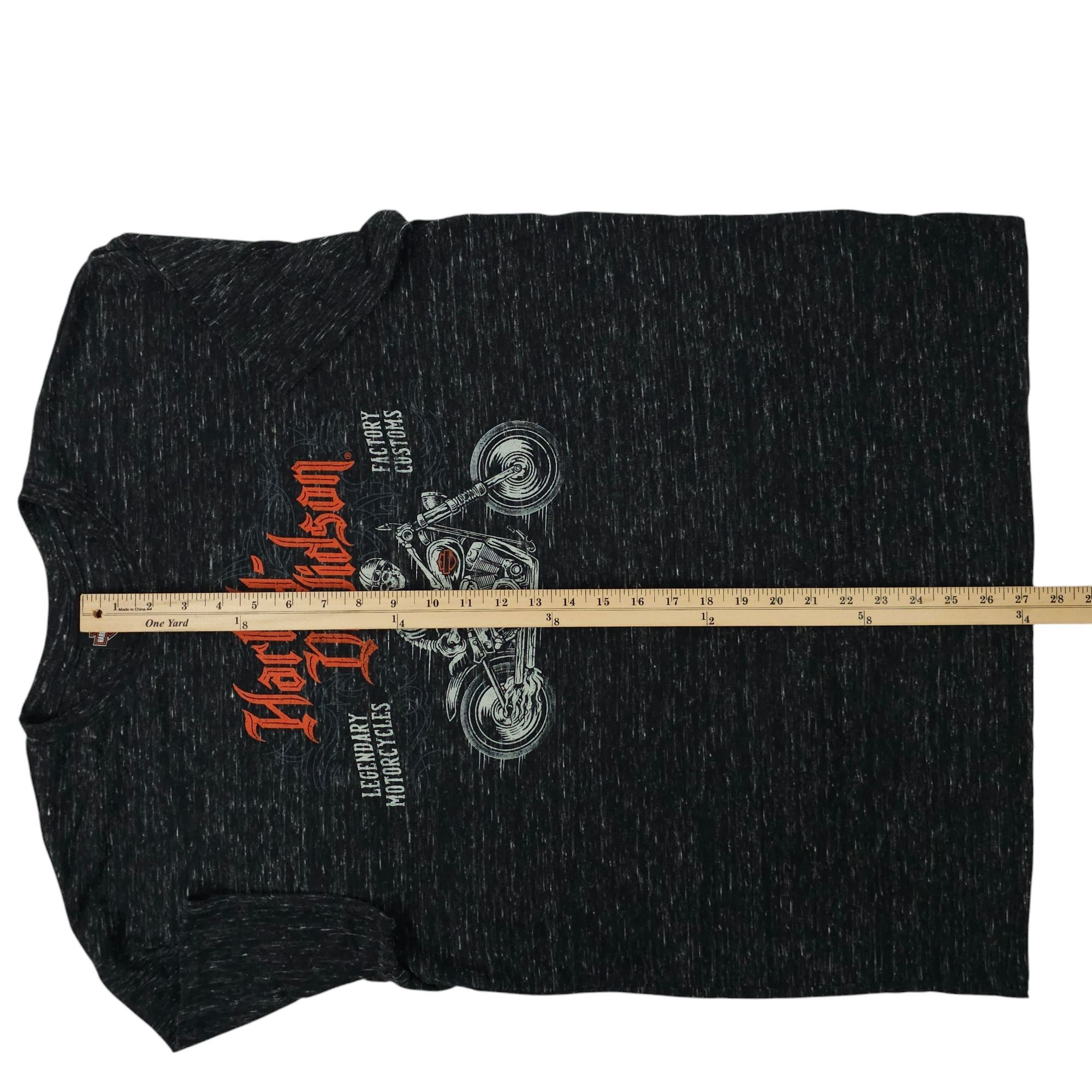 Harley Davidson Harley Davidson T Shirt Mens XL Double Sided 2019 Skeleton Size US XL / EU 56 / 4 - 5 Thumbnail