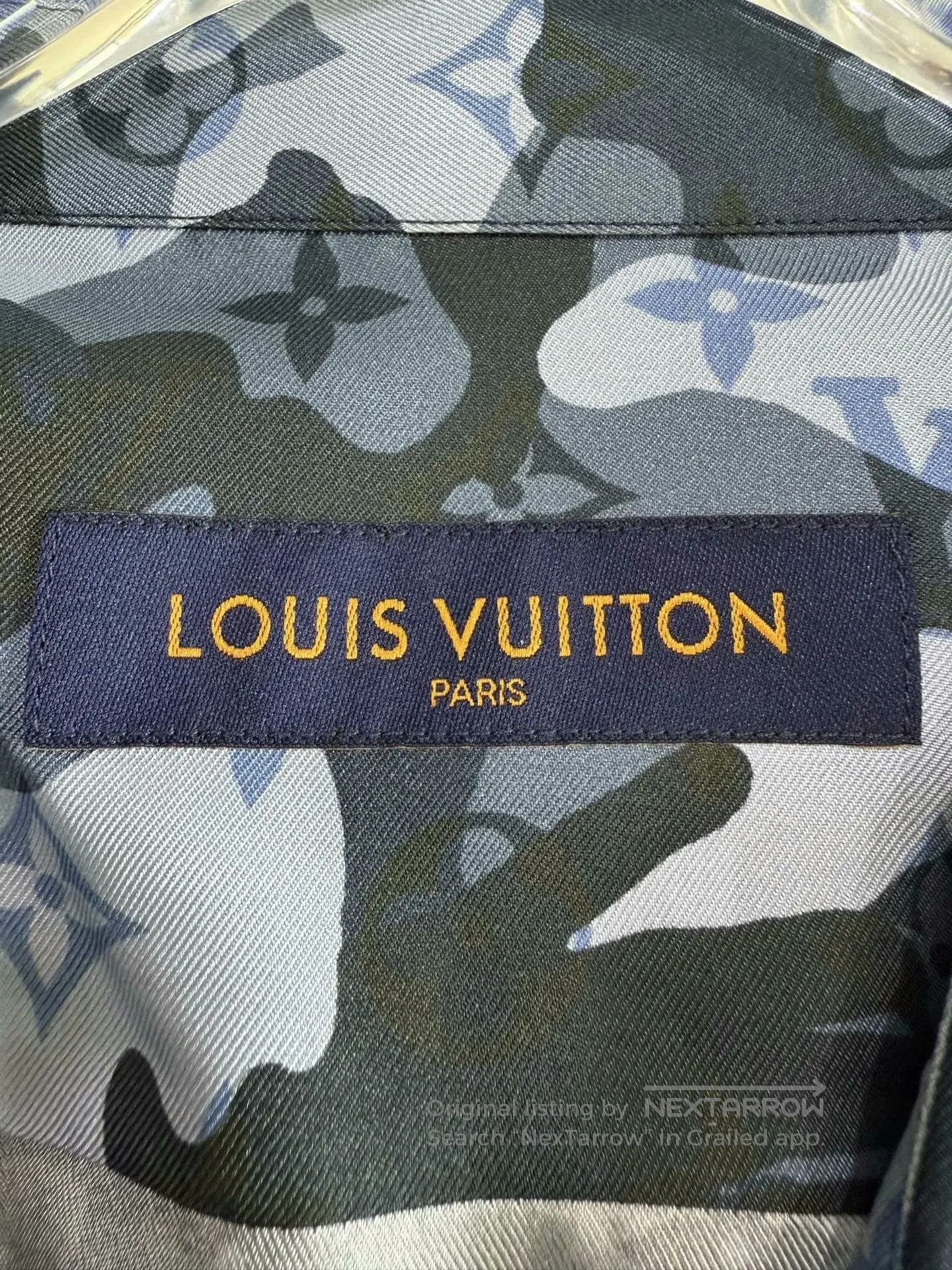 Louis Vuitton Louis Vuitton Monogram Camo Silk Shirt. Size US XXL / EU 58 / 5 - 3 Thumbnail
