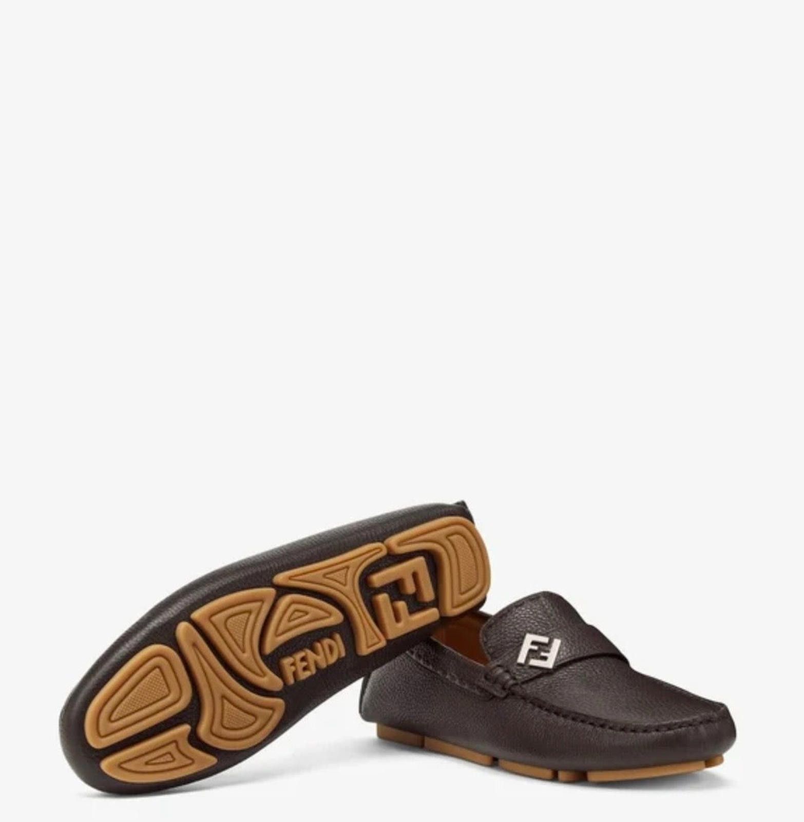 Fendi Fendi FF Metal Driving Loafers Size US 9 / EU 42 - 2 Thumbnail
