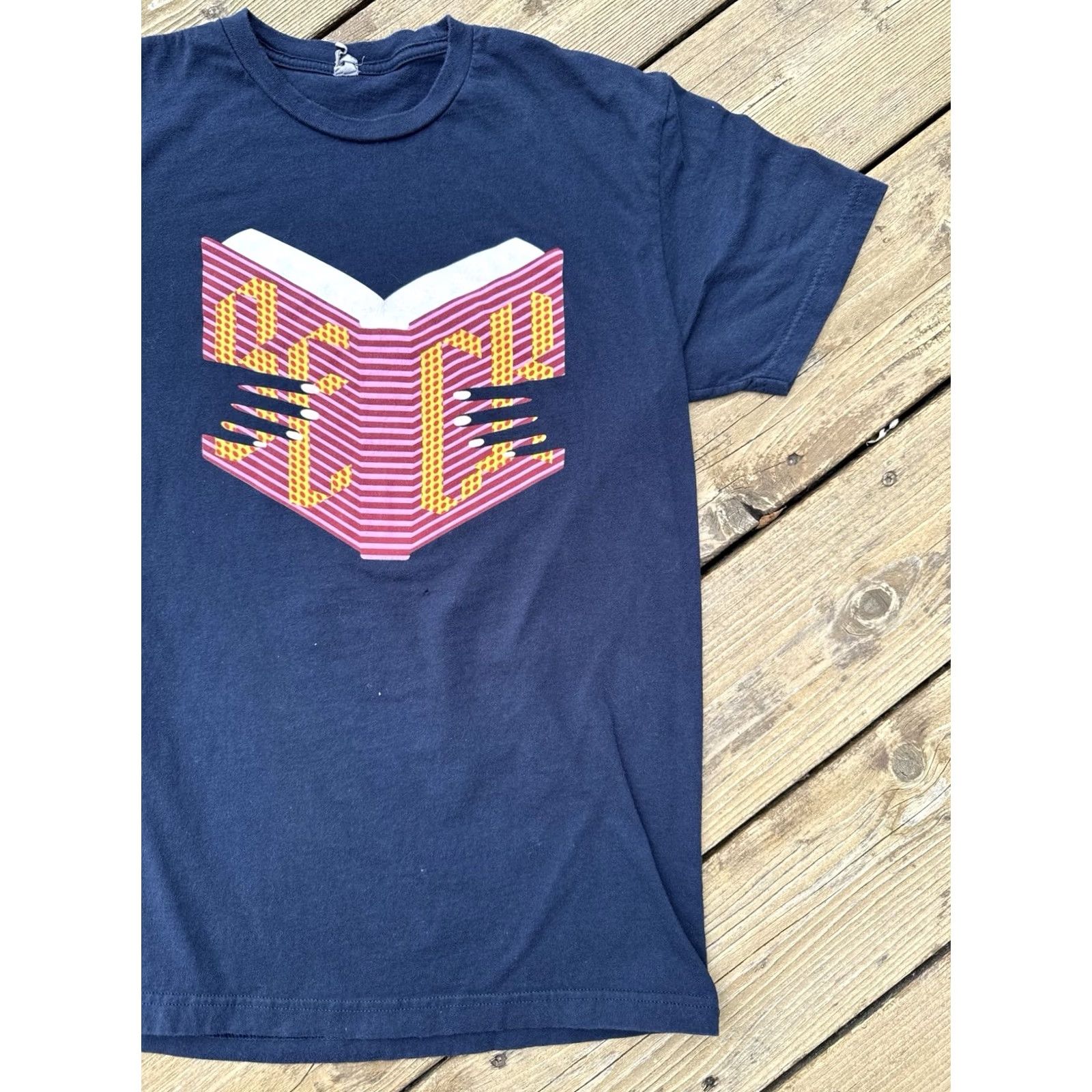 Next Level Beck Band T Shirt Navy Blue Small Next Level 90s Music Logo Crew Neck Short Sleeve Mens Size US S / EU 44-46 / 1 - 3 Thumbnail