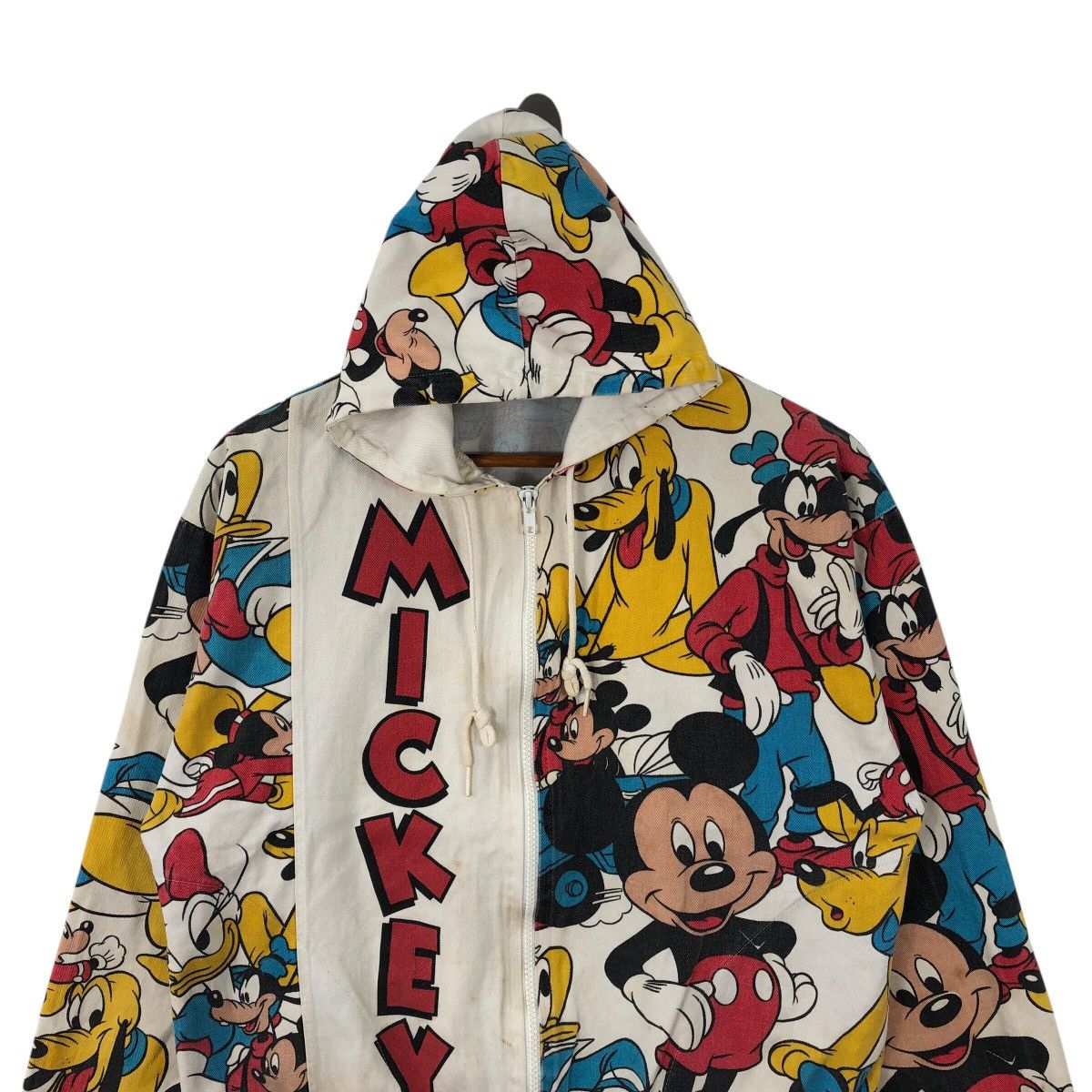 Mickey Mouse Vintage MICKEY MOUSE FULLPRINT Elfstone Design Light Jacket Size US XS / EU 42 / 0 - 2 Thumbnail