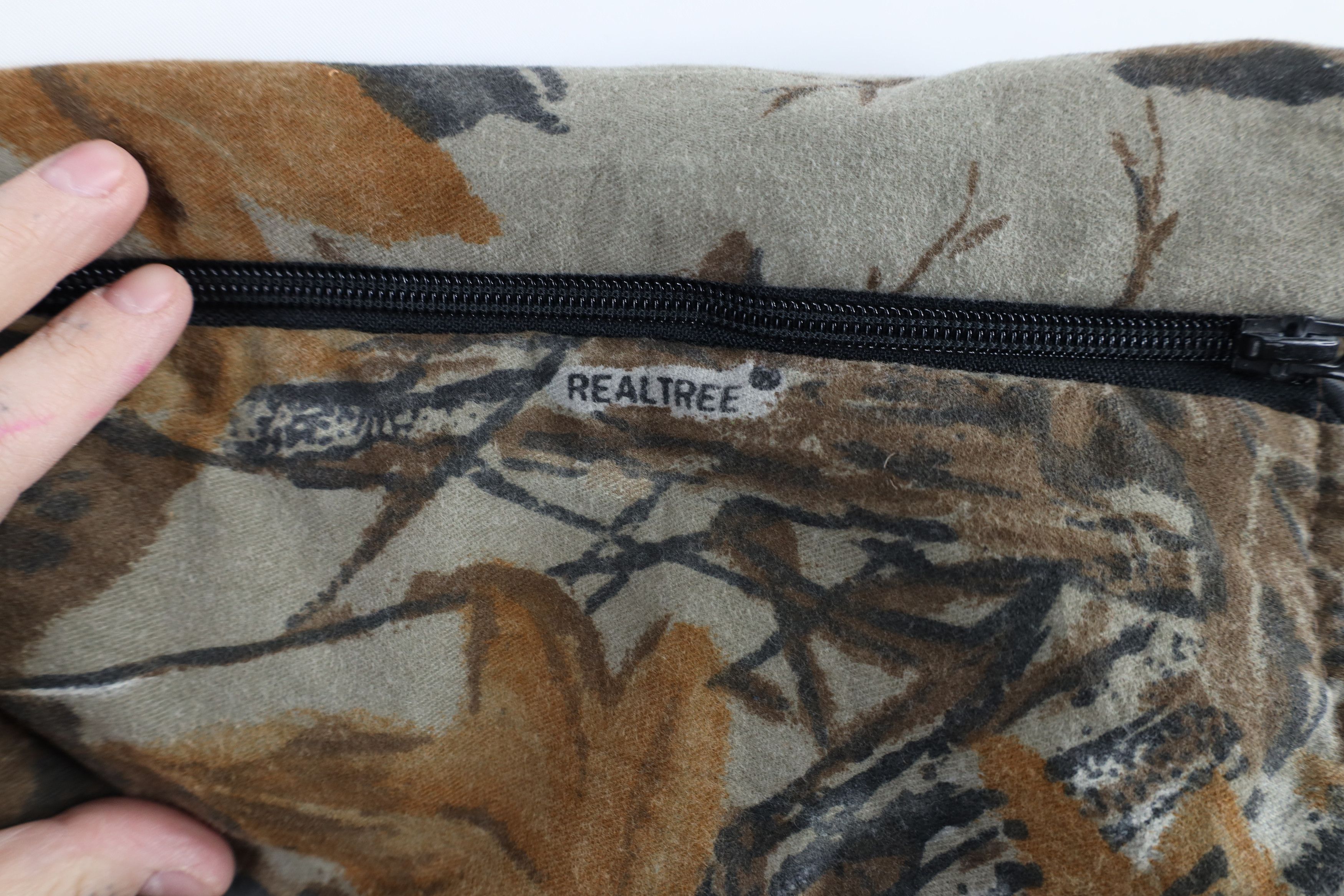 Cabelas × Vintage Vintage 90s Cabelas Realtree Camouflage Quilted Overalls Size US 36 / EU 52 - 9 Thumbnail