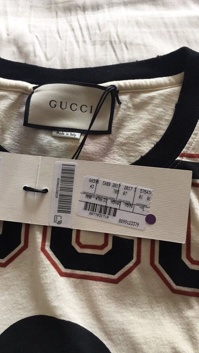 Gucci Gucci Flying saucer T-shirt short-sleeved polo shirt 2501-N Size US L / EU 52-54 / 3 - 8 Thumbnail