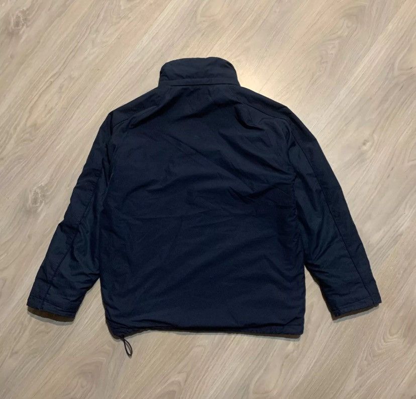 Nike × Vintage Vintage Nike Puffer Jacket Mini Swoosh Logo Y2K S M Blue Size US S / EU 44-46 / 1 - 12 Thumbnail