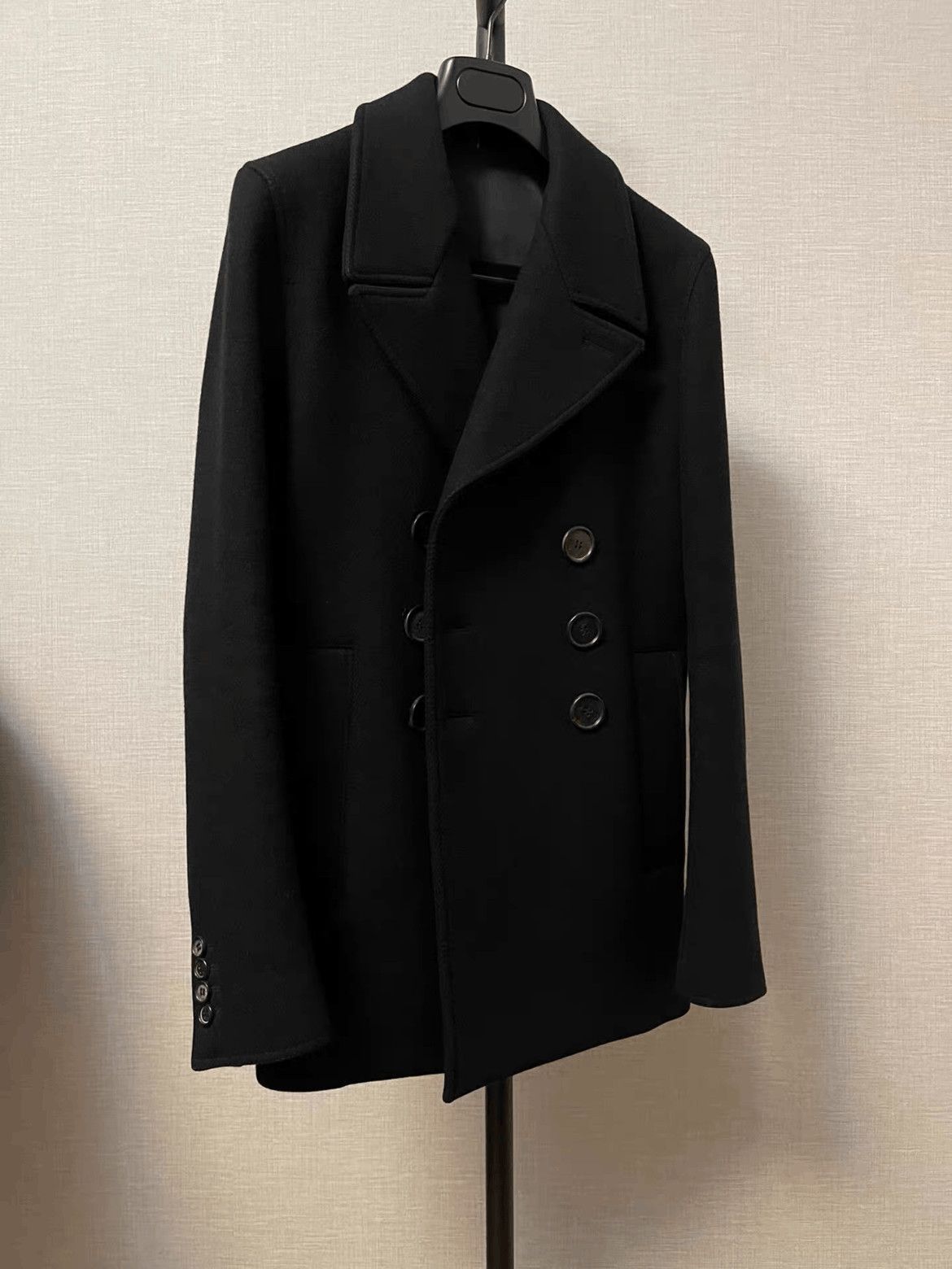 Sz 44 Dior Homme 06AW Wool PeaCoat