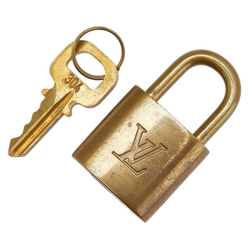 Louis Vuitton Louis Vuitton Louis Vuitton Padlock Key Set Metal Charm DUTY FREE for USA Size ONE SIZE - 1 Thumbnail