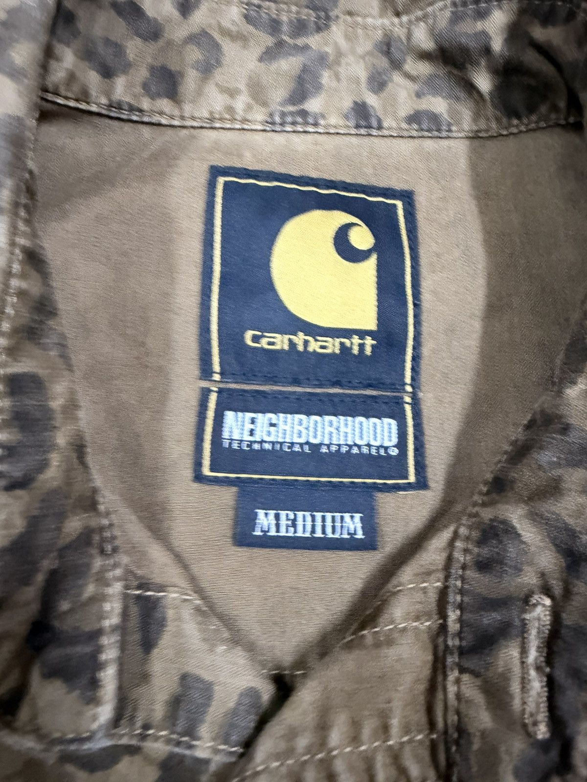 Carhartt × Neighborhood Carhartt Wip X Neighborhood L/S Tracy Leopard Shirt Size US M / EU 48-50 / 2 - 16 Thumbnail
