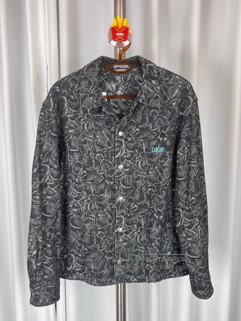 Dior Dior Artist co-branded full-print rose pattern shirt Size US S / EU 44-46 / 1 - 1 Thumbnail