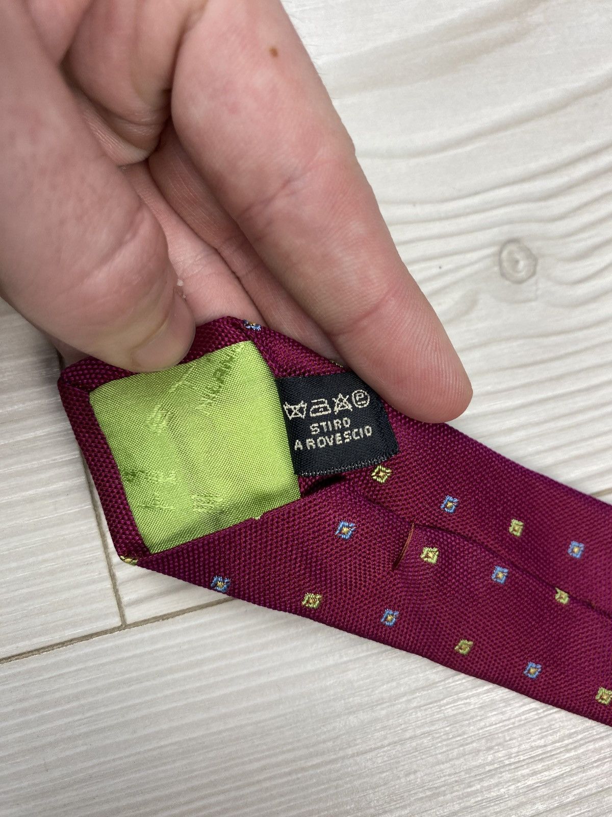 Etro Etro Milano Monogram 100% Silk Tie Size ONE SIZE - 4 Thumbnail