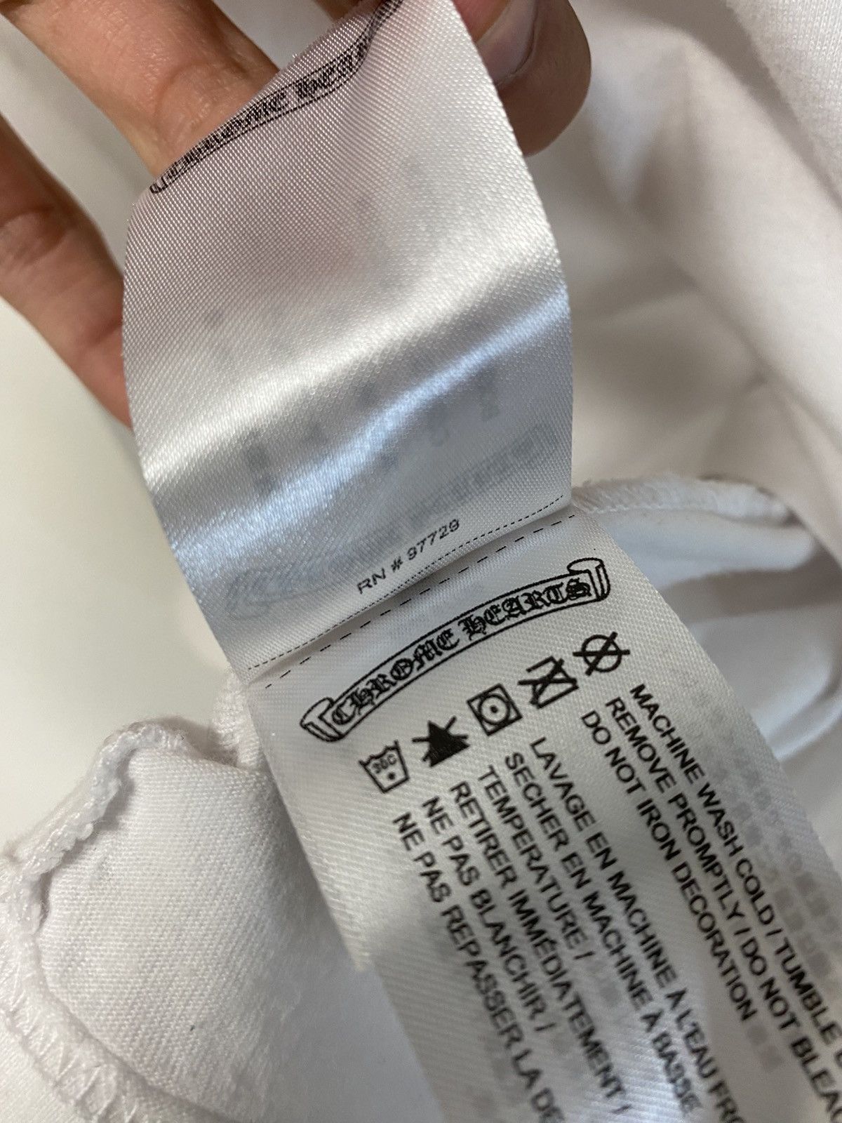 Chrome Hearts Chrome Hearts foti tee Size US M / EU 48-50 / 2 - 9 Thumbnail