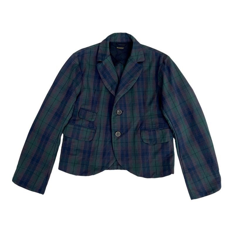 Kapital ⚡️Rare⚡️Vintage Kapital Green Tartan Cropped Jacket Size US M / EU 48-50 / 2 - 1 Thumbnail