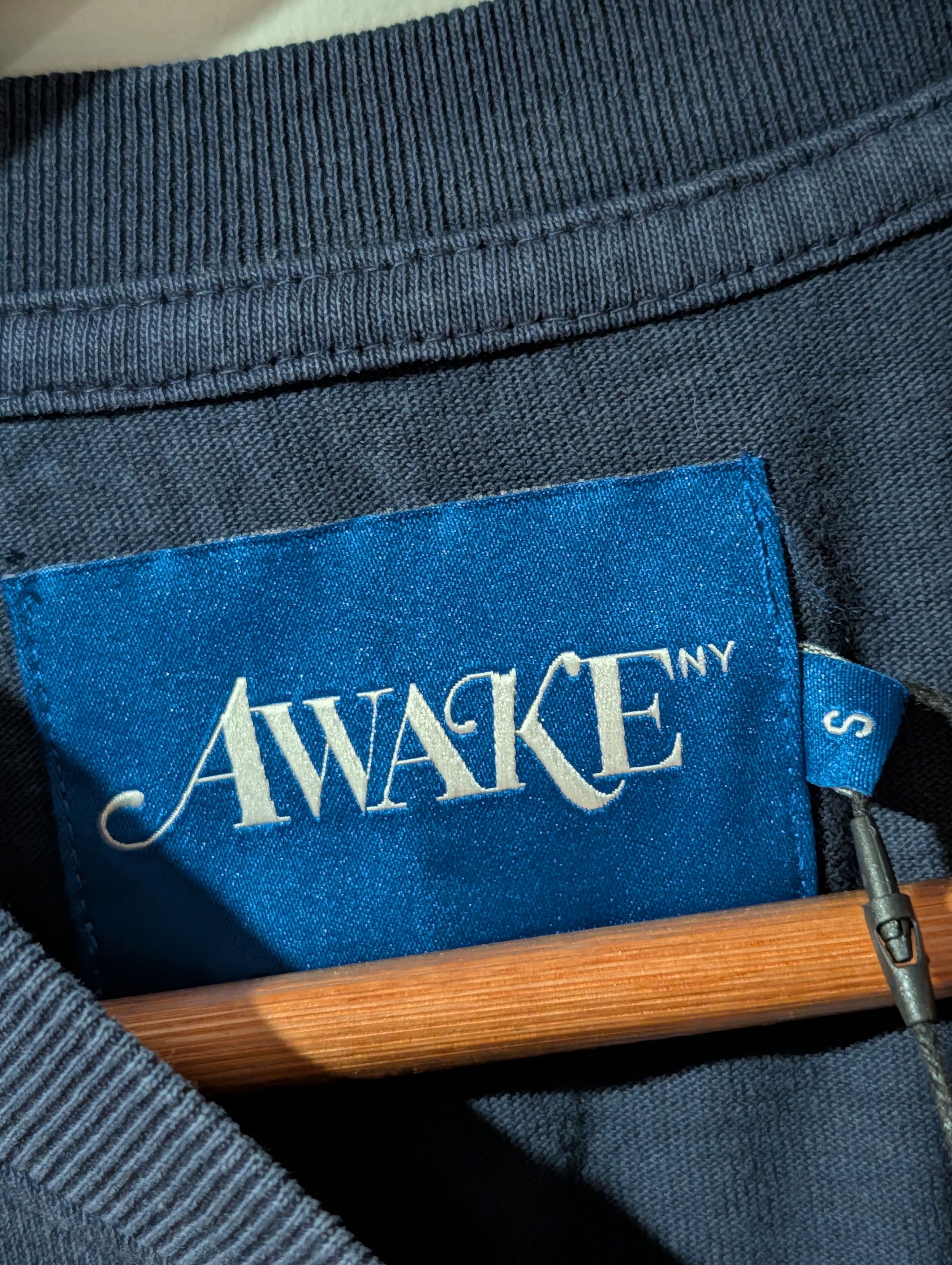 Awake NY Awake New York Arch Logo Ssense Fall 2024 Varsity T-Shirt Size US S / EU 44-46 / 1 - 5 Thumbnail