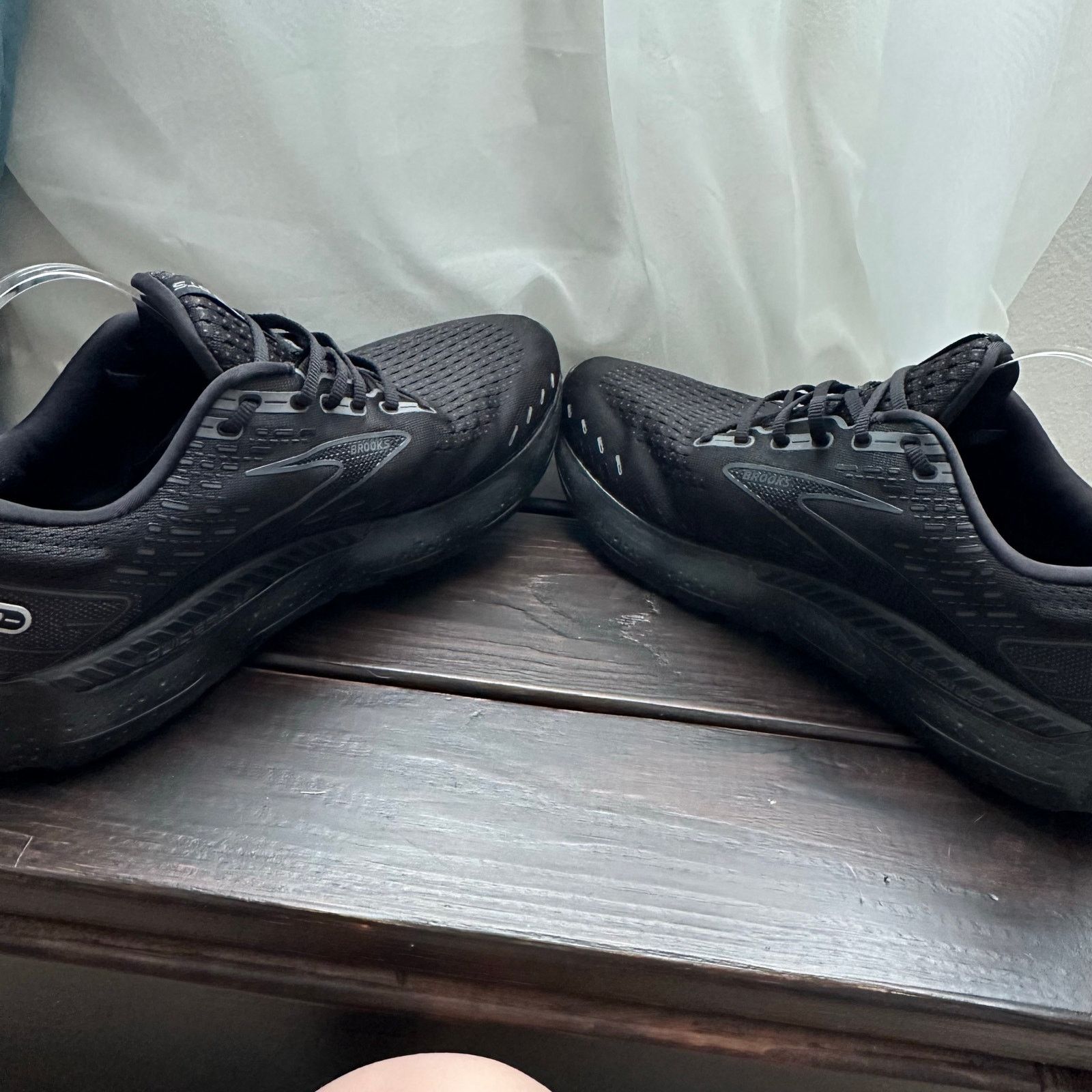 Brooks Brooks Glycerin GTS 20 Men Sz 13 2E Wide Running Shoes Black Size US 13 / EU 46 - 8 Thumbnail