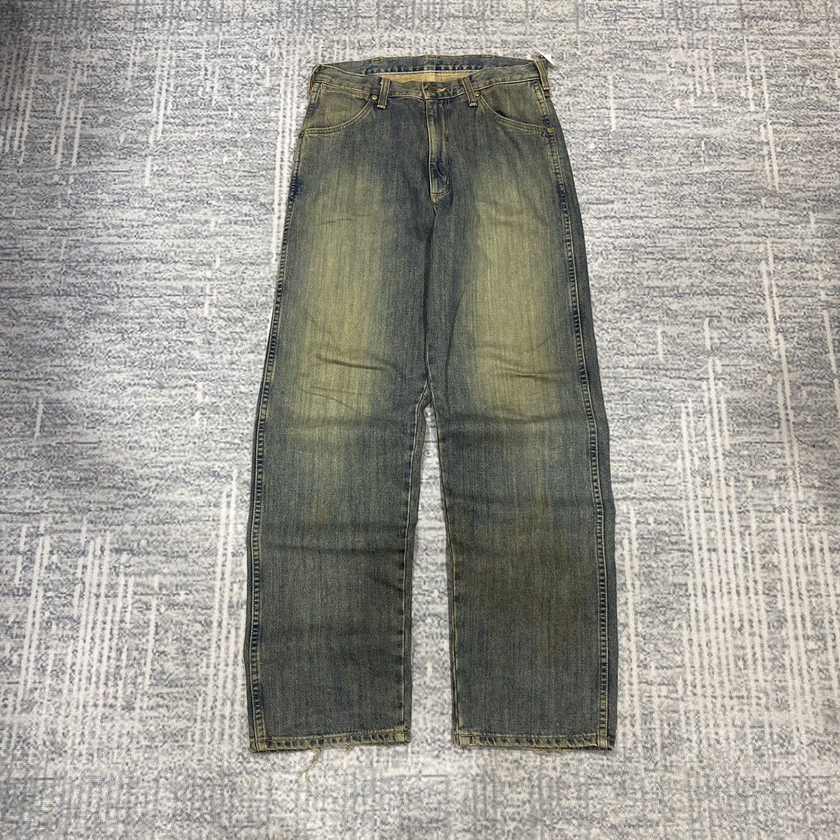 Beauty Beast × Le Grande Bleu (L.G.B.) × Vintage Sick☠️ Wrangler Mud Wash Jeans 80s 90s Dirty Size US 31 - 1 Thumbnail