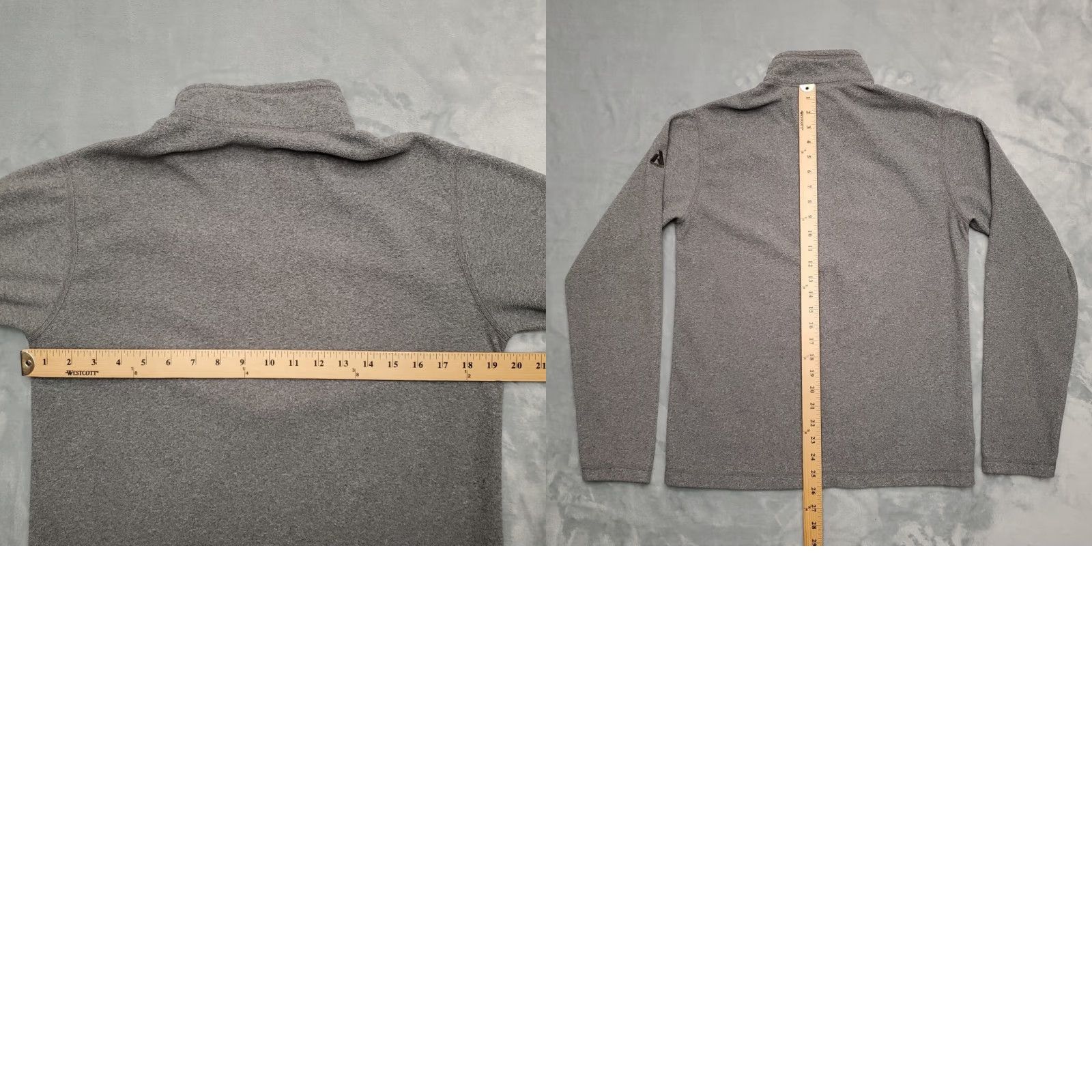 Eddie Bauer Eddie Bauer First Ascent Jacket Mens Small Gray 1/4 Zip Pullover Fleece Size US S / EU 44-46 / 1 - 8 Thumbnail