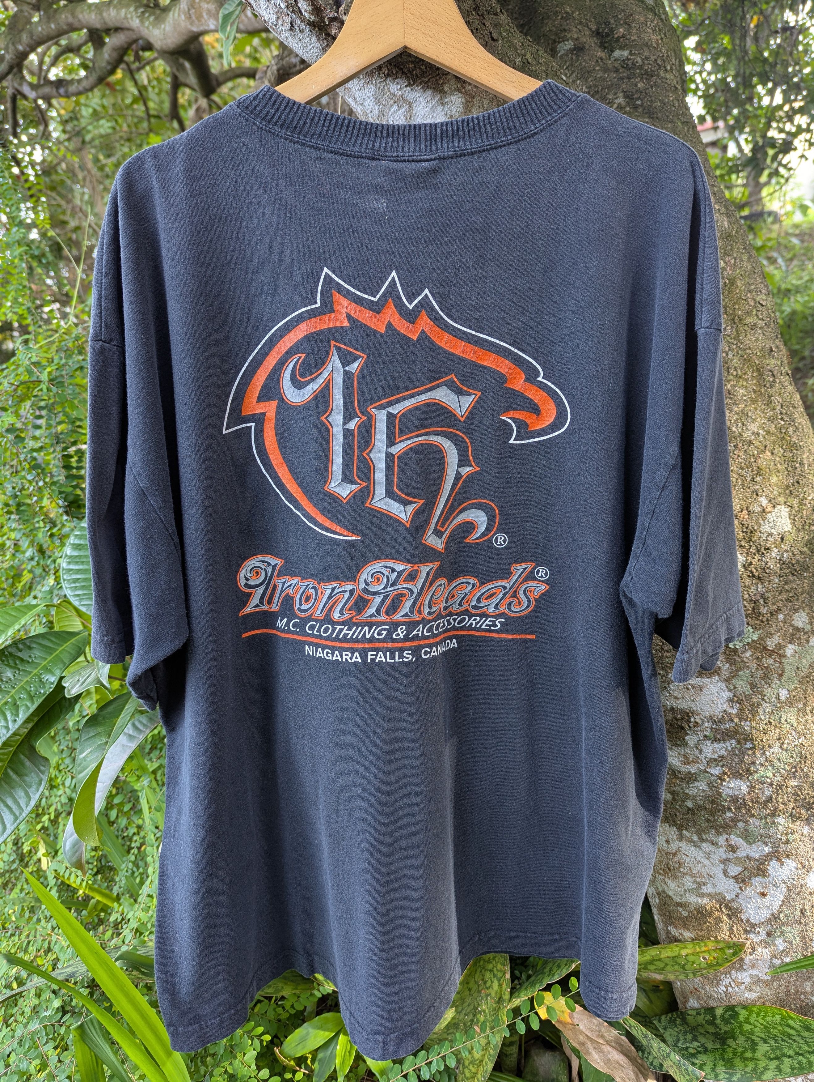 Harley Davidson Vintage 2000 Harley Davidson Niagara Falls Canada Tshirt Size US XXL / EU 58 / 5 - 6 Thumbnail