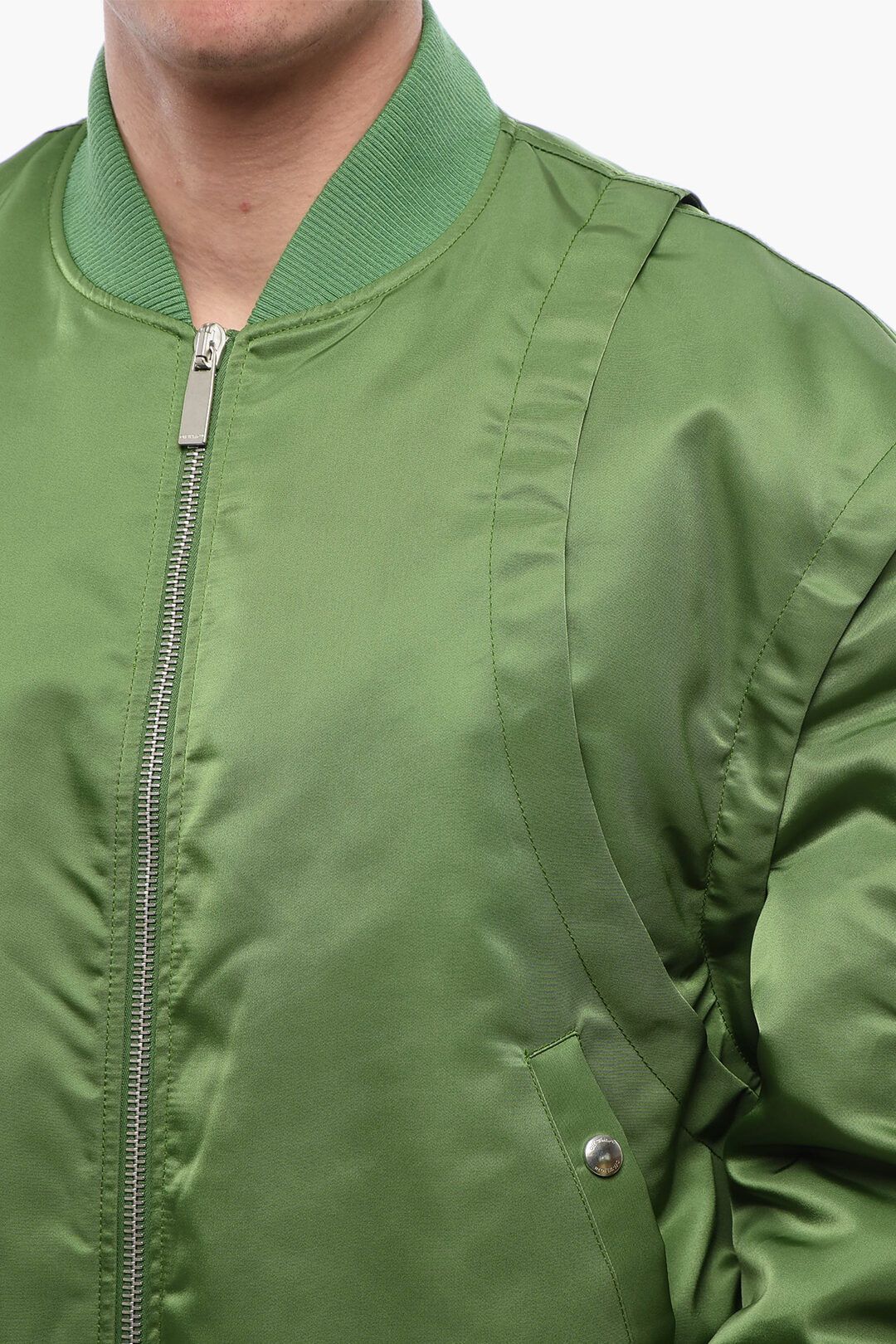 Off-White og1mm1025 Padded Arrow Bomber Jacket in Green Size US XXL / EU 58 / 5 - 3 Thumbnail