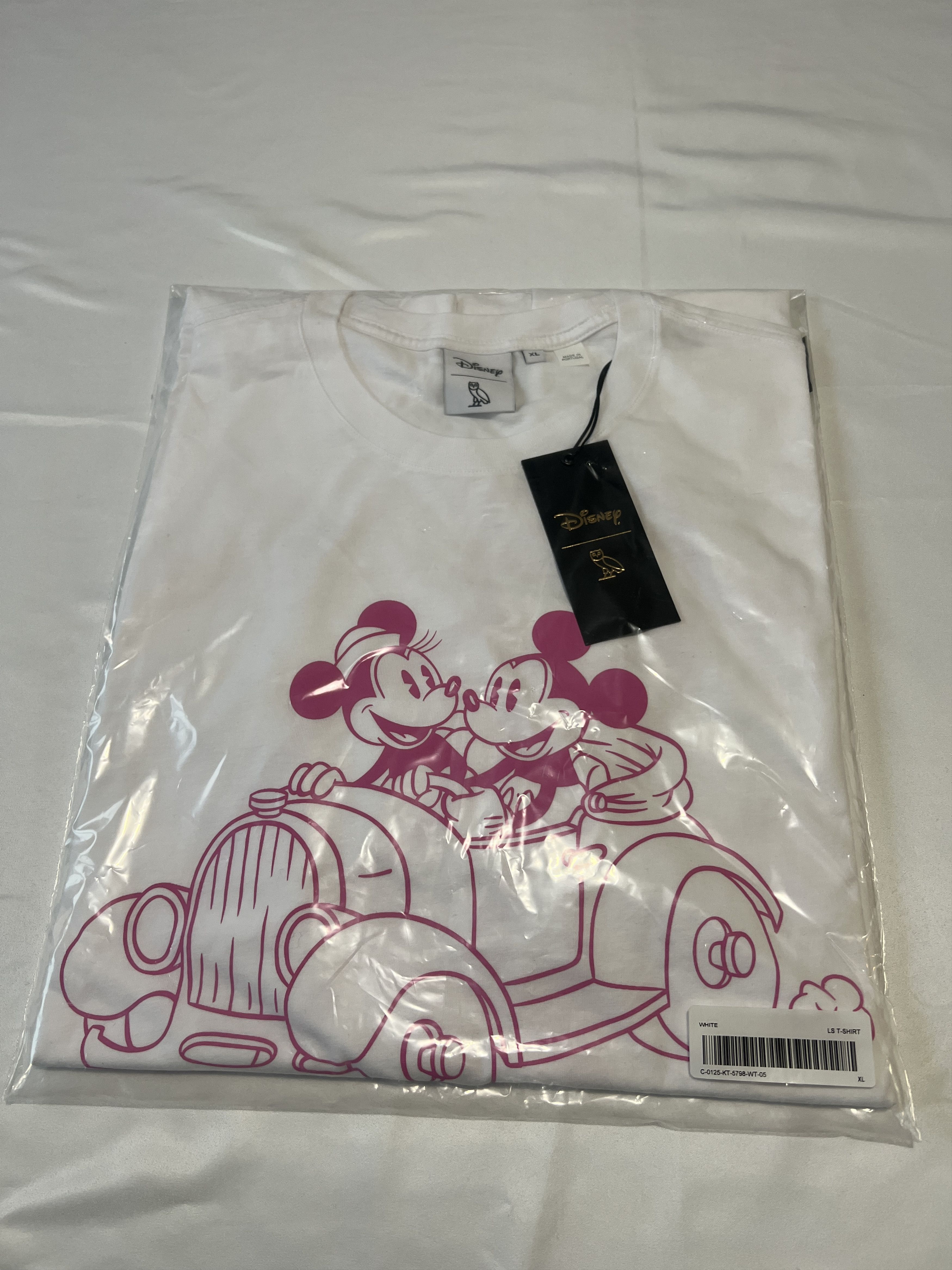 Disney OVO x DISNEY MICKEY MOUSE VALENTINE'S LONG-SLEEVE T-SHIRT Size US XL / EU 56 / 4 - 2 Thumbnail