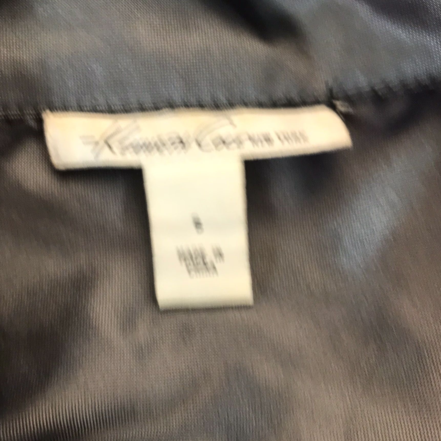 Kenneth Cole Kenneth Cole Shiny Silver Polyester Full Zip Lightweight Jacket Womens Size S Size S / US 4 / IT 40 - 4 Thumbnail