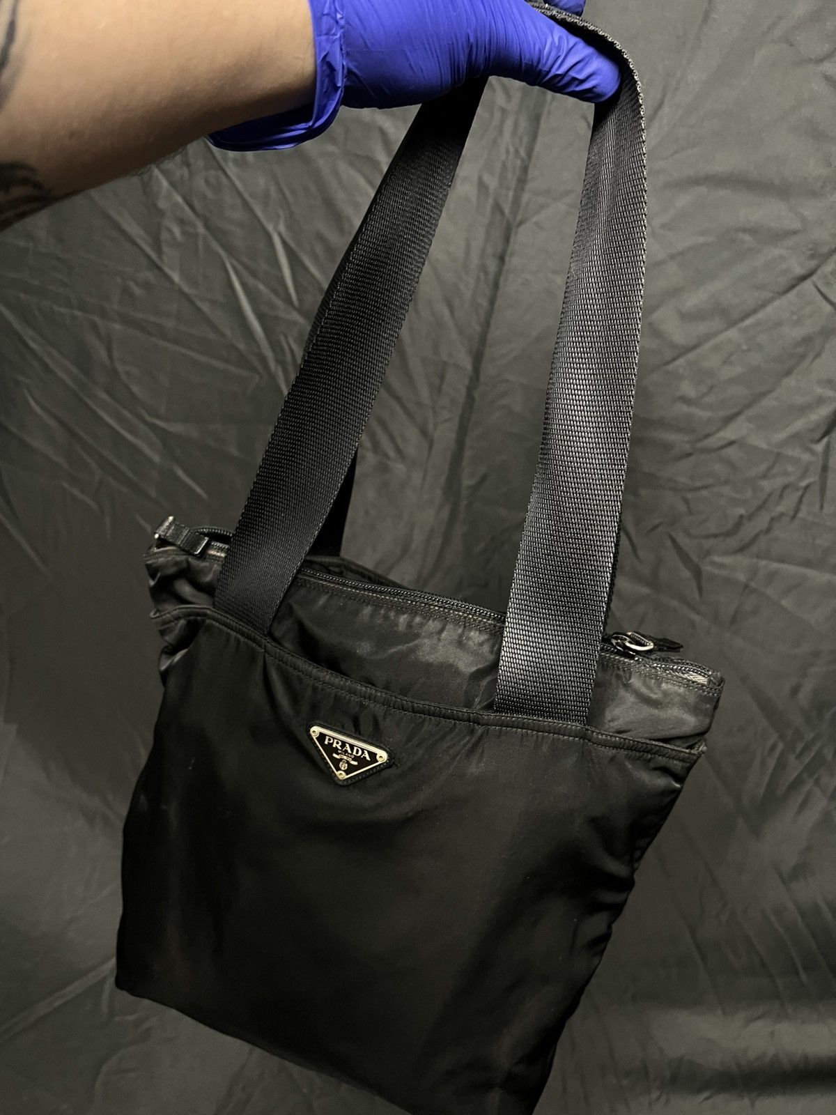 Prada Prada Handbag Vintage Nylon Tote Bag shopper Size ONE SIZE - 2 Thumbnail