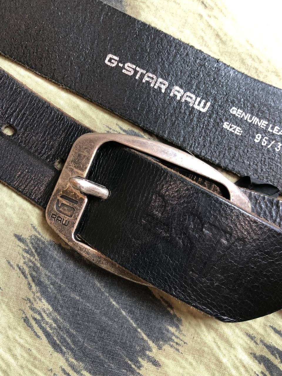 G-Star G-Star RAW Belt Genuine Leather Distressed Size ONE SIZE - 7 Thumbnail