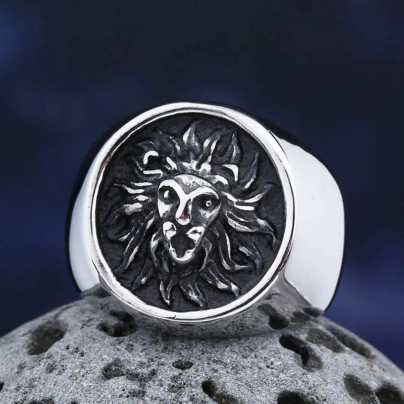 Japanese Brand × Jewelry × Vintage lion head Ring Size ONE SIZE - 2 Thumbnail