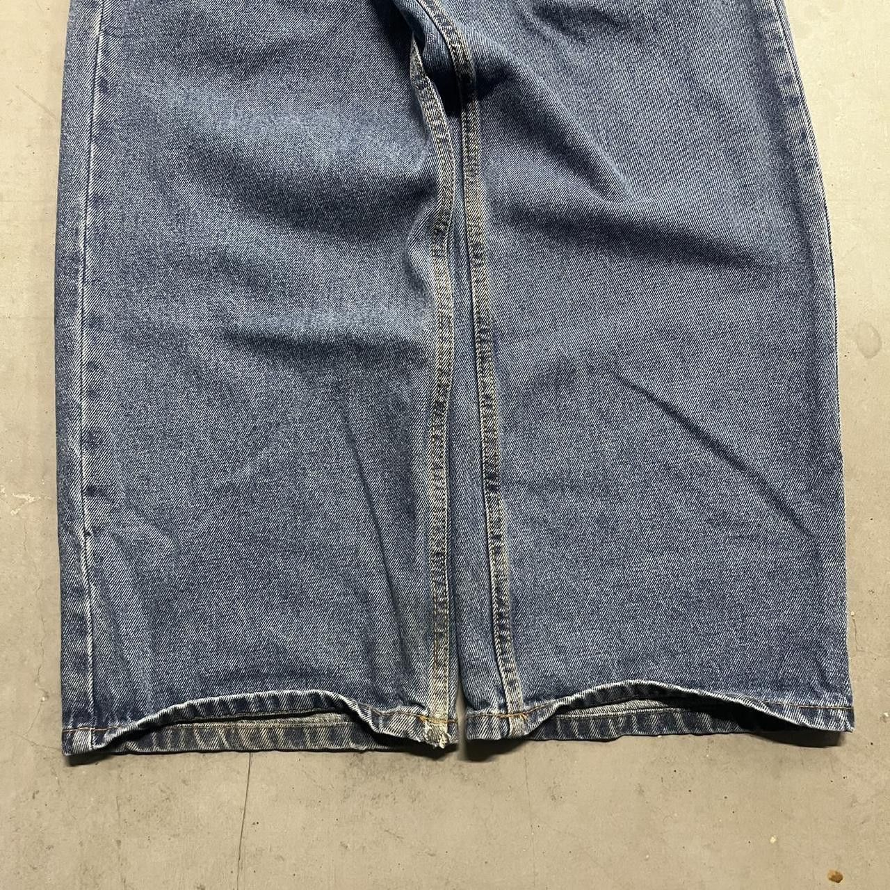 Vintage Vintage Y2K/2000s Super Baggy Wideleg Skater Style Medium Wash Denim Jeans! Size US 38 / EU 54 - 5 Thumbnail