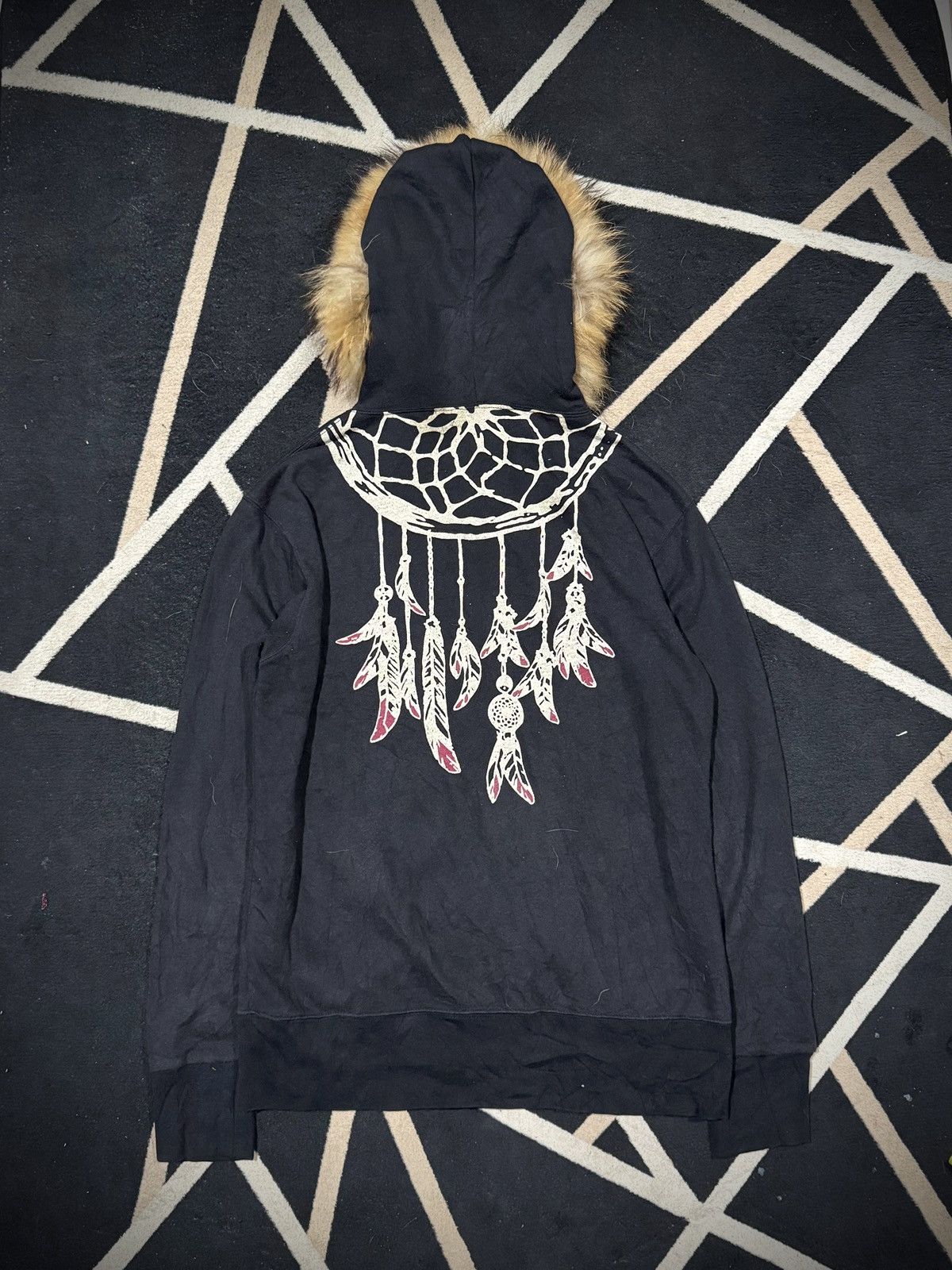 Hysteric Glamour FUR HOODIE ARCHIVE EDWIN LGB JAPANESE STYLED Size US M / EU 48-50 / 2 - 1 Thumbnail