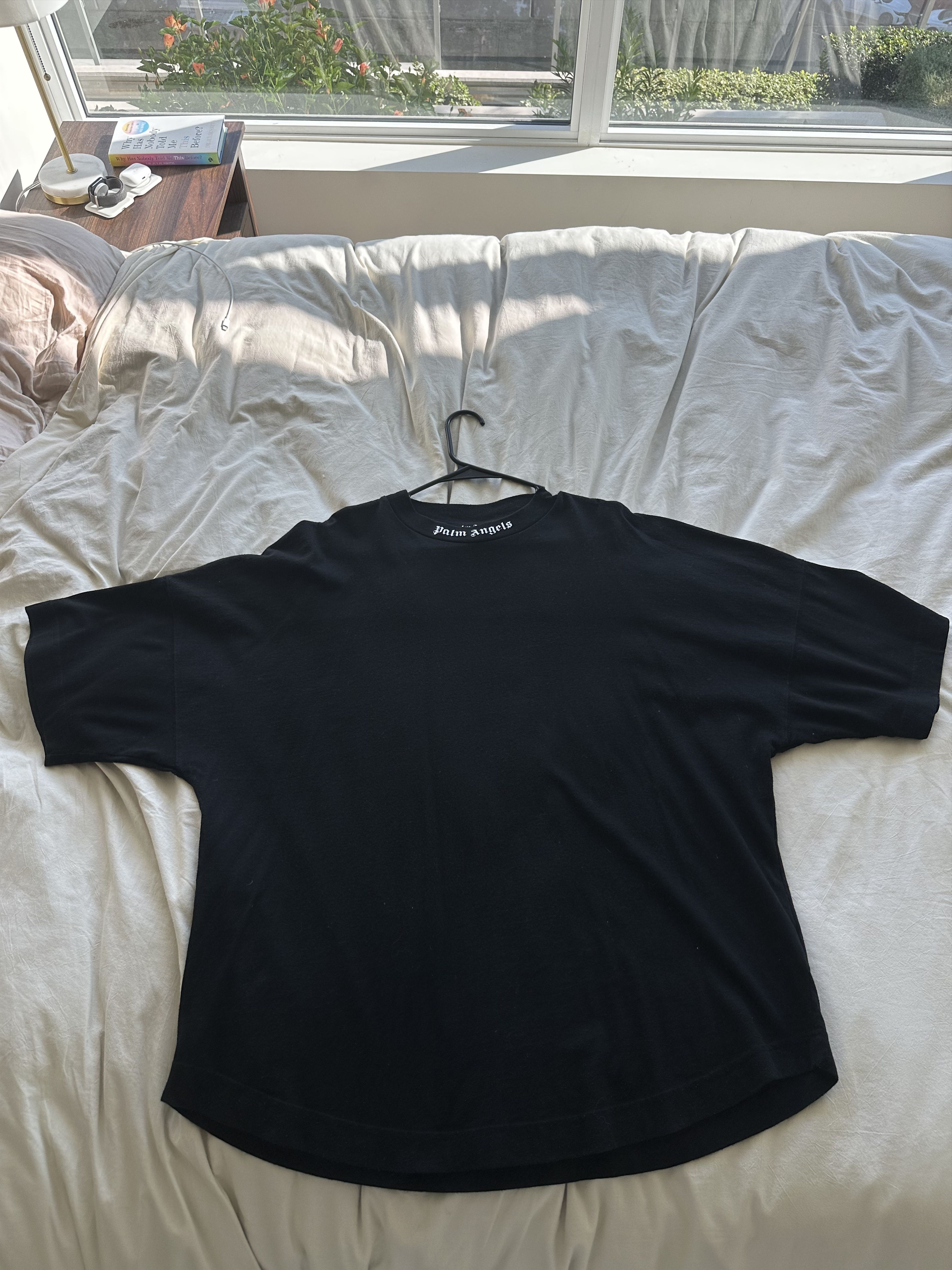 Palm Angels Palm Angels Classic Logo Over Tee Man Black Size US XL / EU 56 / 4 - 2 Thumbnail