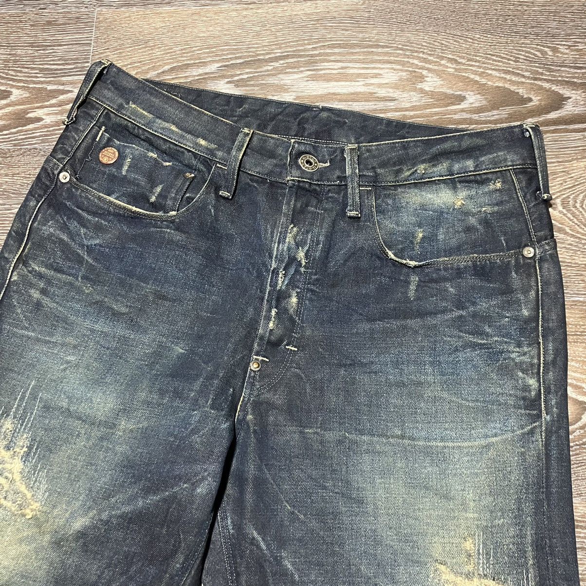G-Star G-Star Raw Type C 3D Loose Tapered Dirty Blue Denim Jeans Size US 32 / EU 48 - 5 Thumbnail