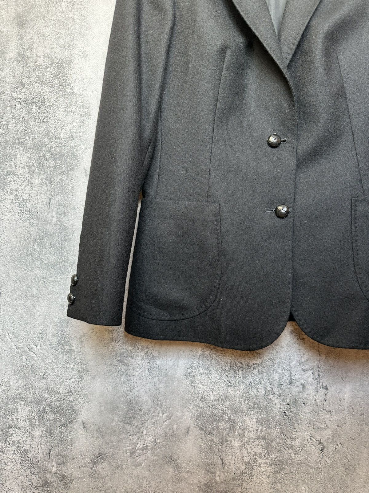 DAKS DAKS London Classic Tailored Wool Blazer 100% Pure Wool Size S / US 4 / IT 40 - 7 Thumbnail