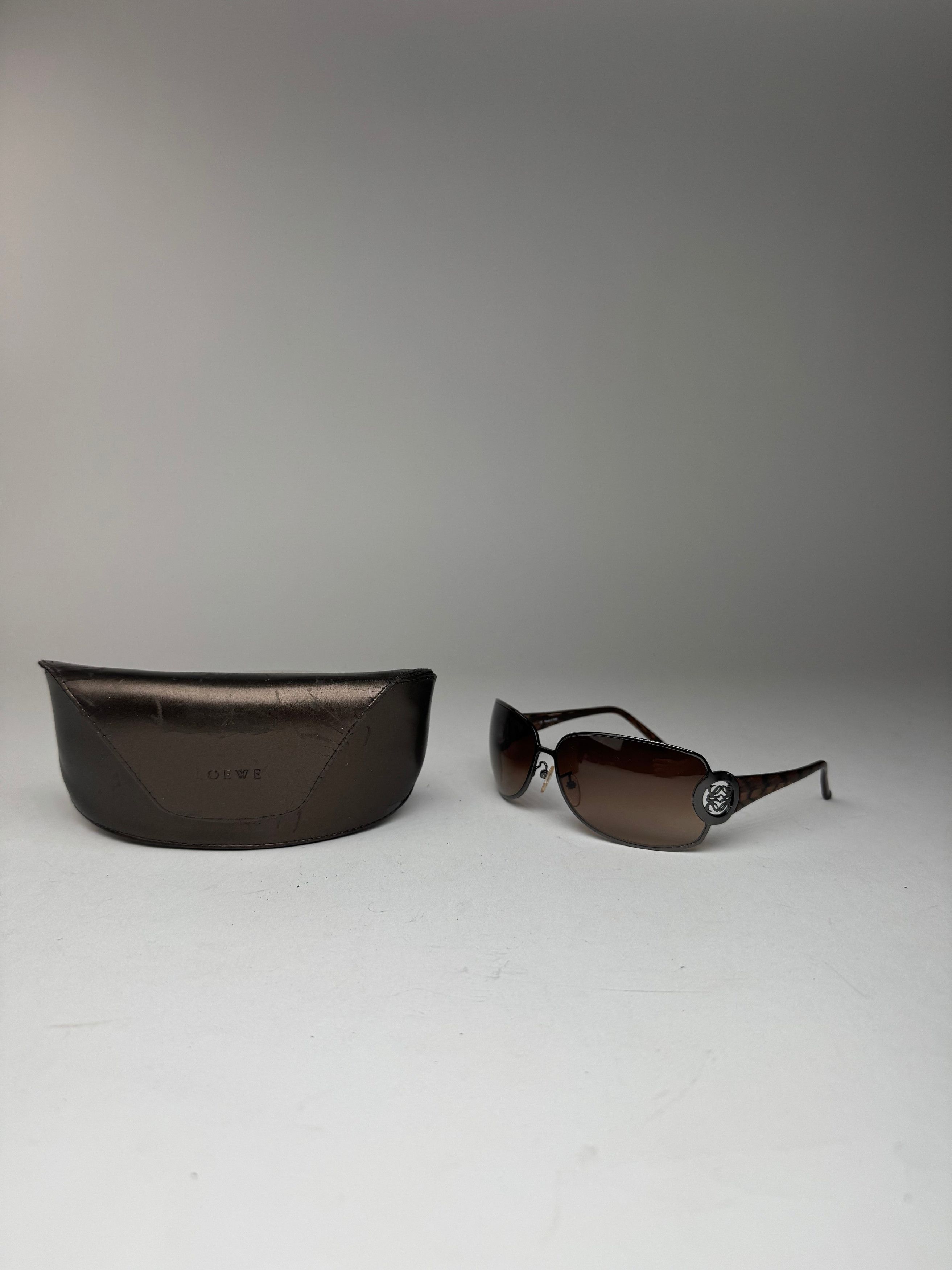 Loewe Vintage Madrid Sunglasses Brown Size ONE SIZE - 1 Thumbnail