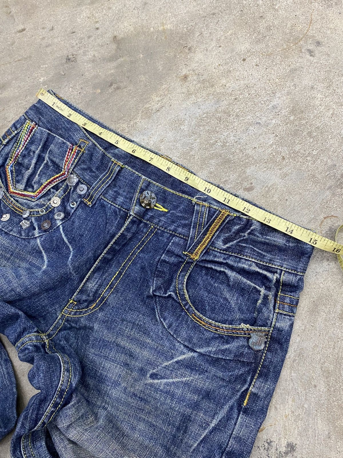 If Six Was Nine × Japanese Brand × Le Grande Bleu (L.G.B.) undefined japan grunge jeans undercover style Size US 30 / EU 46 - 7 Thumbnail