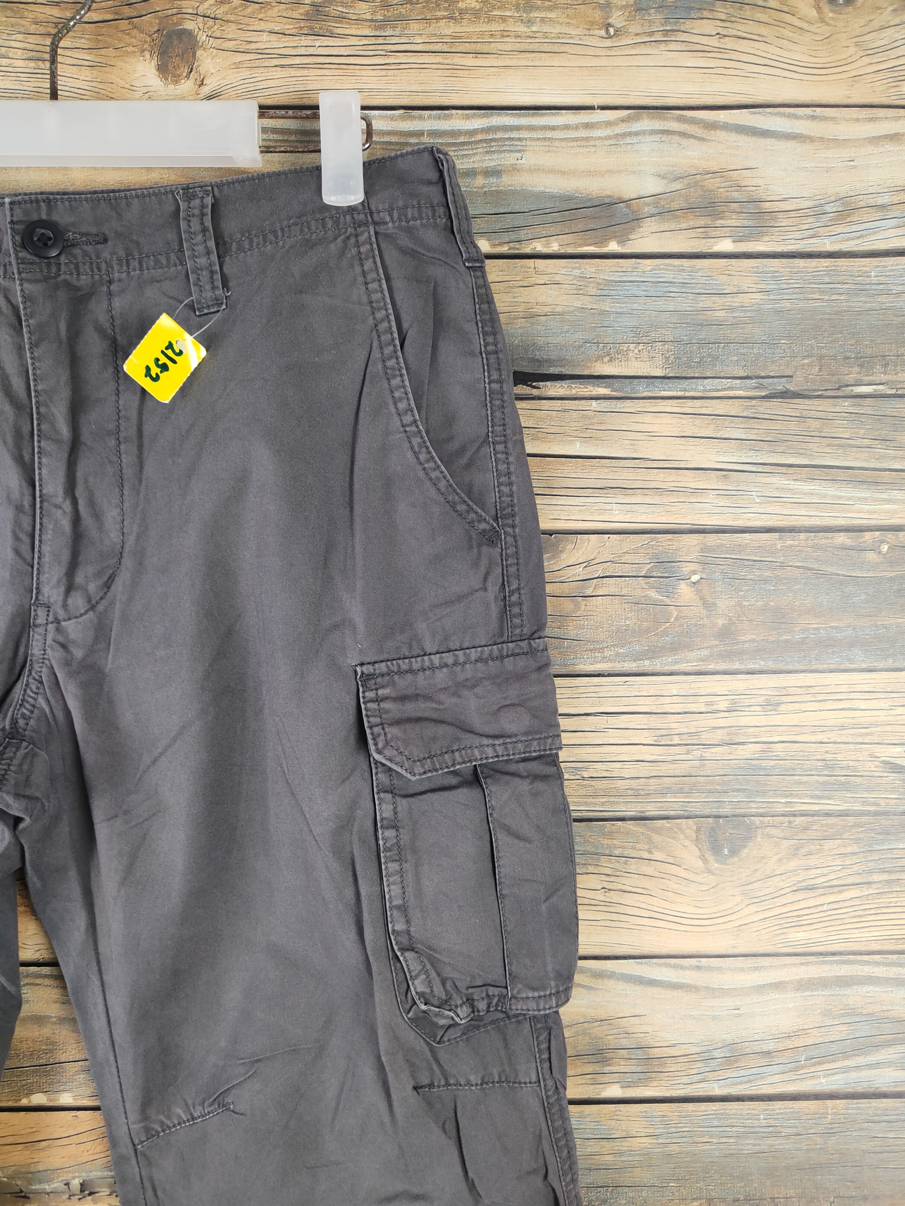 Japanese Brand DL Japanese Brand Dark Gray Multipocket Cargo Pants #2152 Size US 31 - 5 Thumbnail