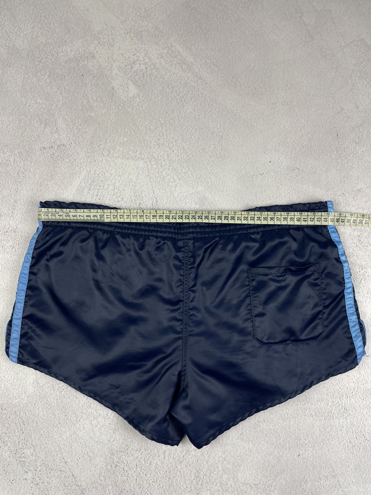 Adidas Vintage Adidas Navy Blue Shorts Made in West Germany 80s Size US 32 / EU 48 - 14 Thumbnail