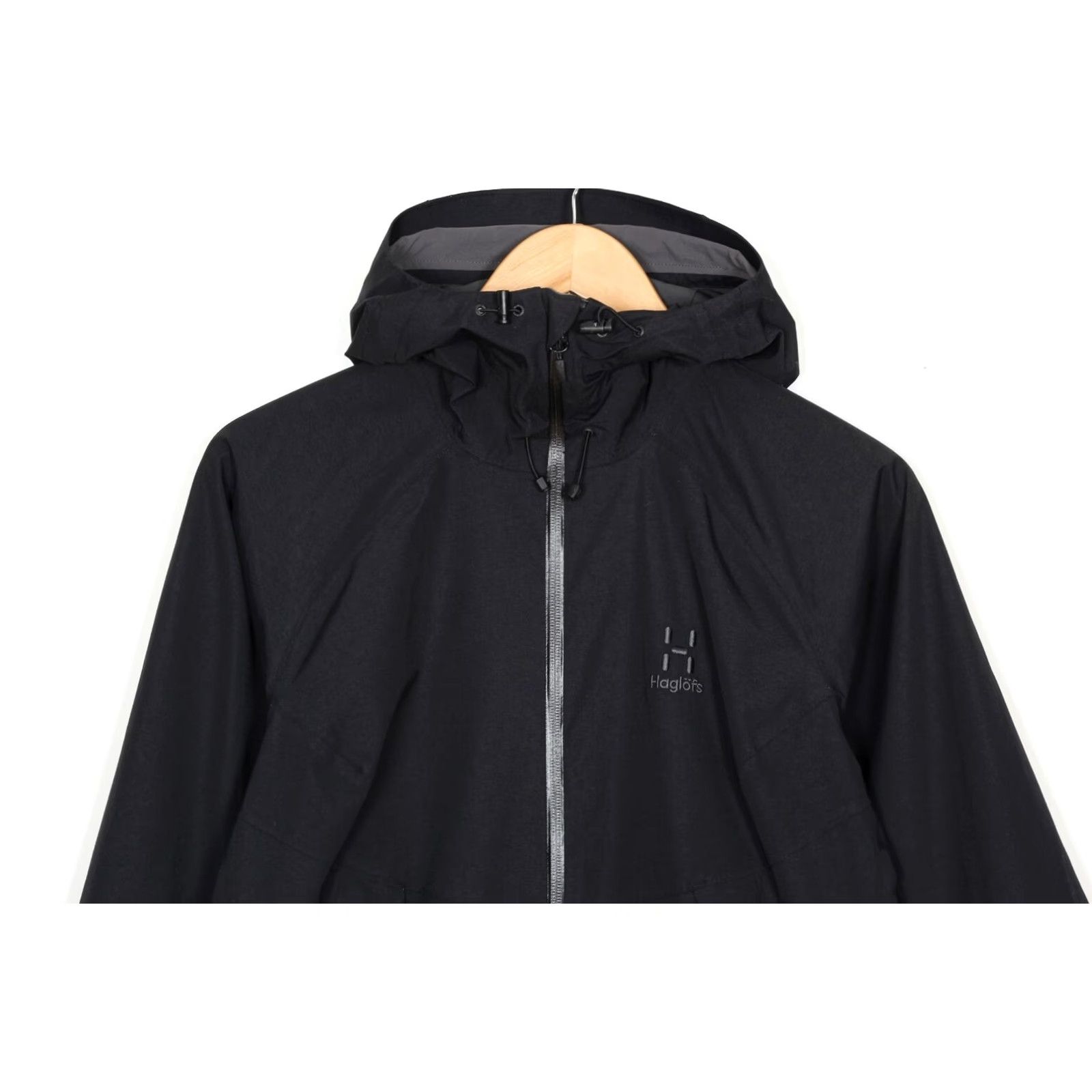 Vintage Haglöfs PROOF Esker Jacket Women M Hooded Waterproof Outdoor MJ3234 Jacket Size M / US 6-8 / IT 42-44 - 3 Thumbnail