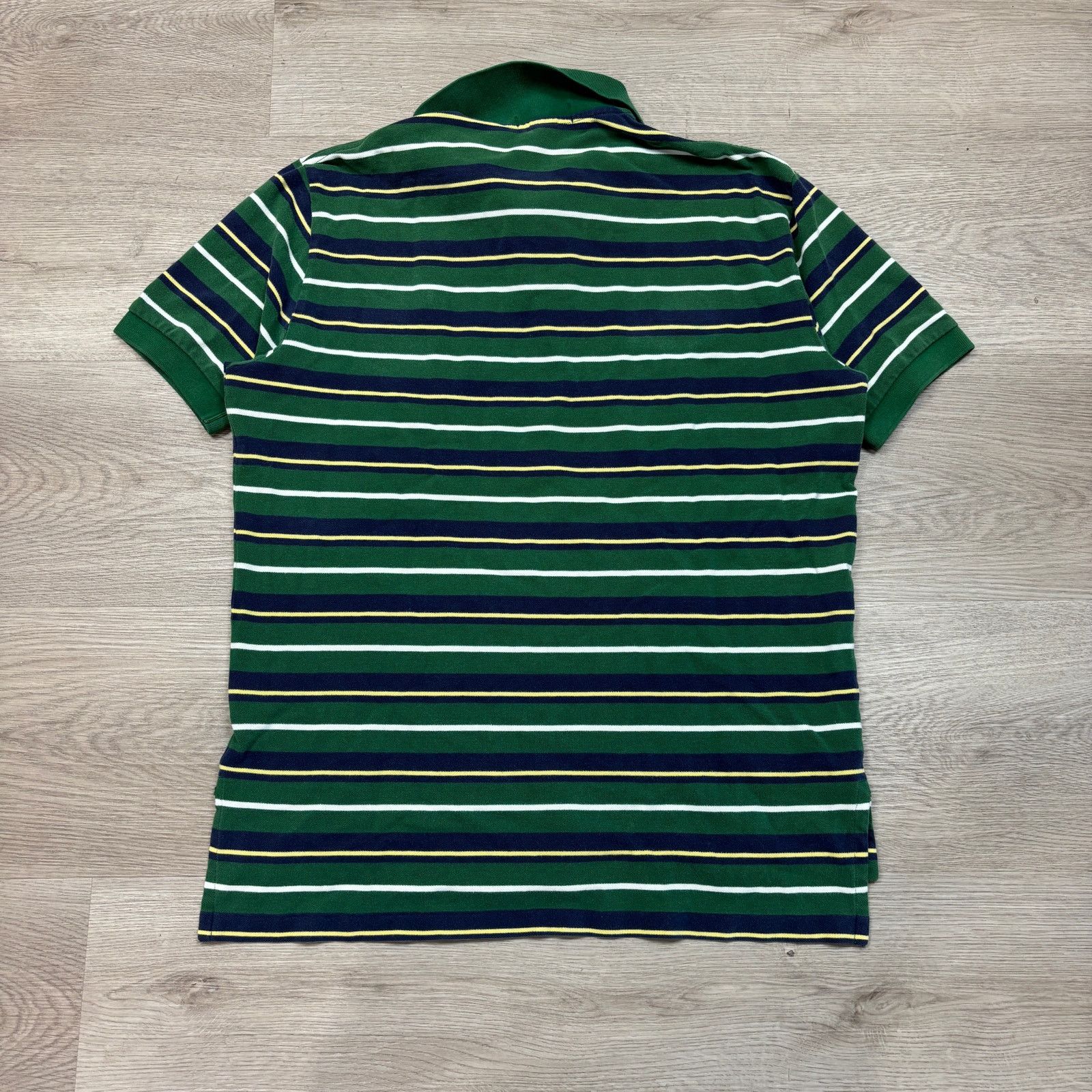 Polo Ralph Lauren × Vintage Vintage Polo Ralph Lauren Striped Polo Shirt Men's Large Size US L / EU 52-54 / 3 - 4 Thumbnail