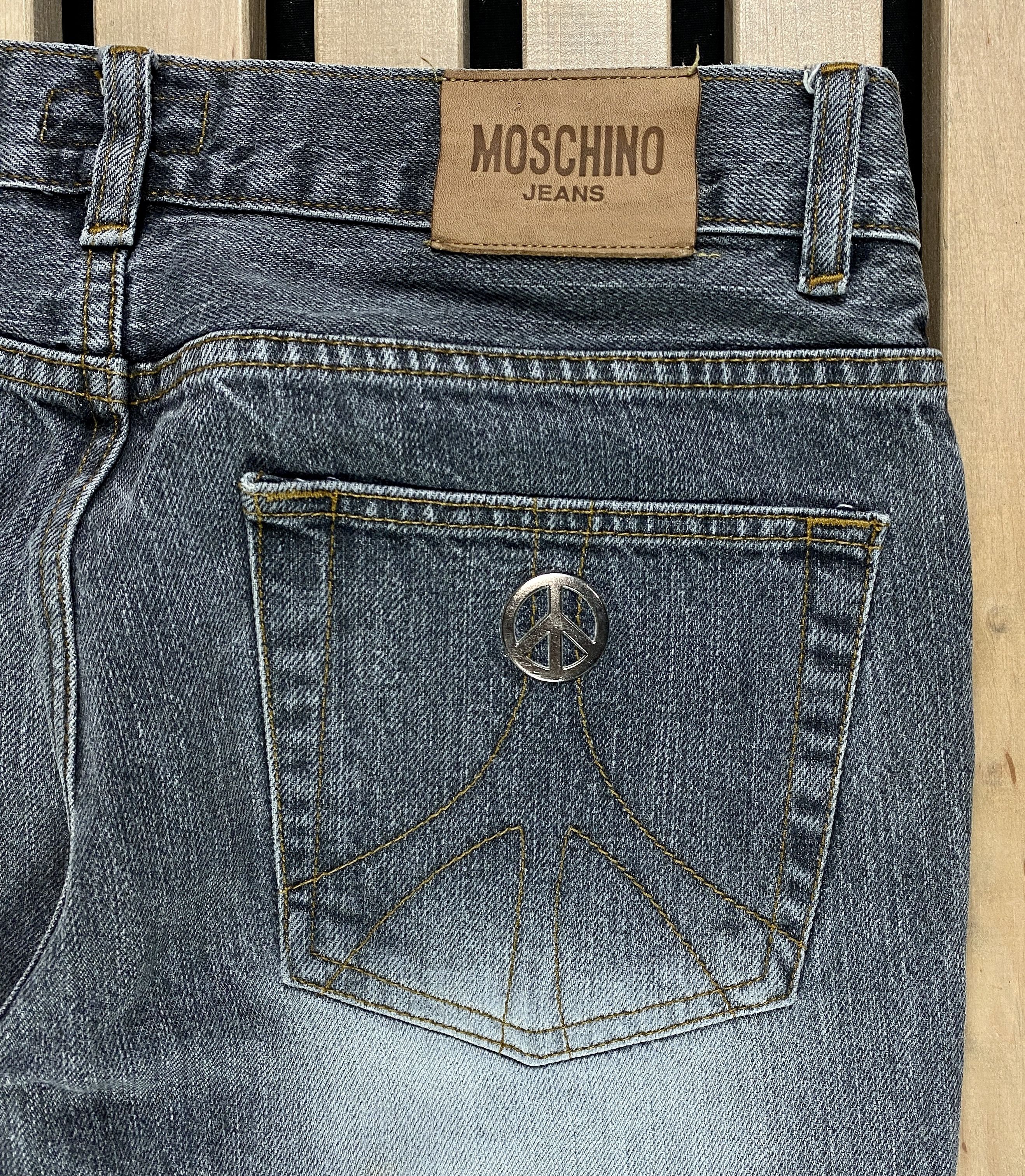 Moschino × Vintage Men’s Denim Jeans Pants Moschino Vintage Size 32 Gray Size US 32 / EU 48 - 5 Thumbnail
