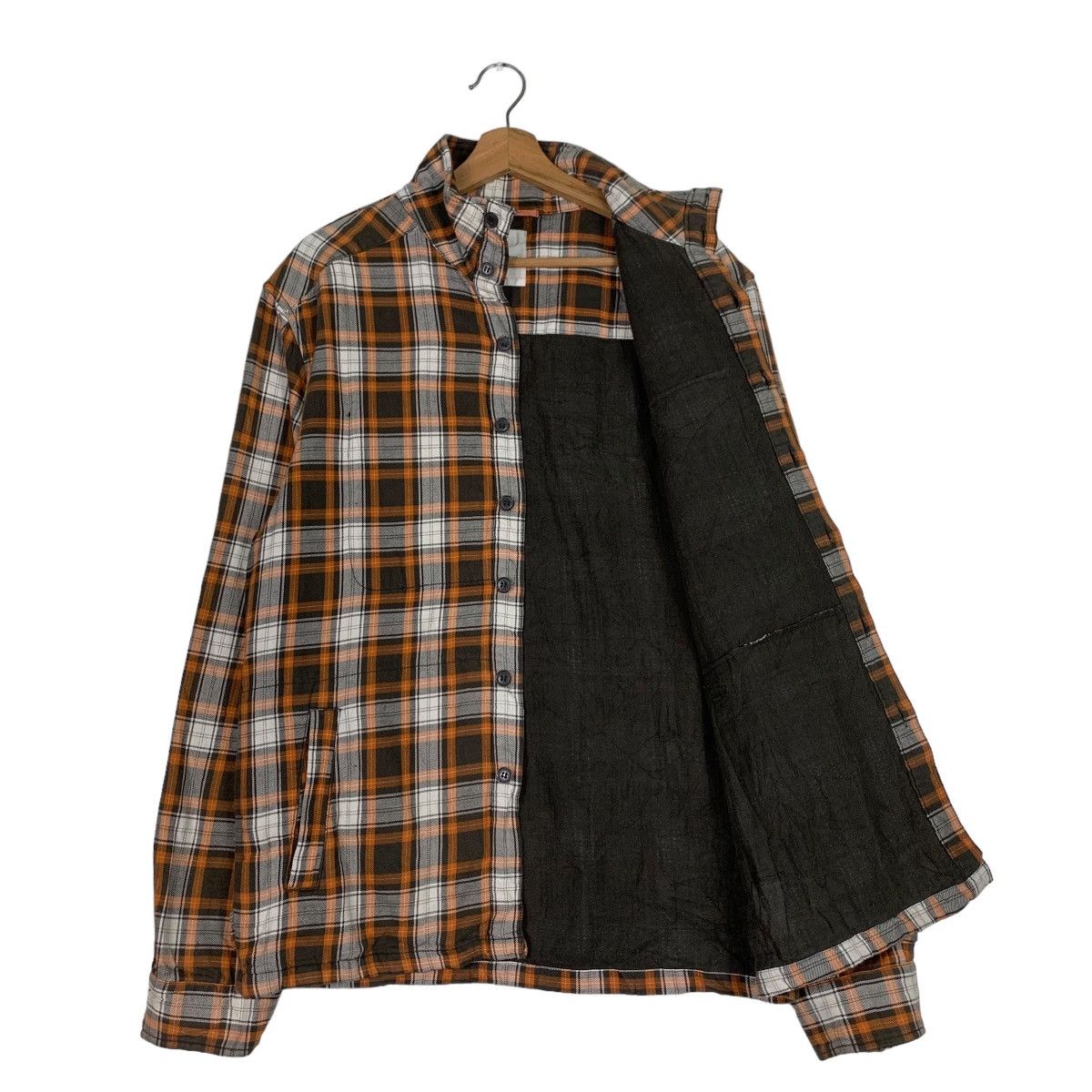 Global Work GLOBAL WORK Checked Plaid Tartan Flannel Jacket #0572-C26 Size US M / EU 48-50 / 2 - 7 Thumbnail