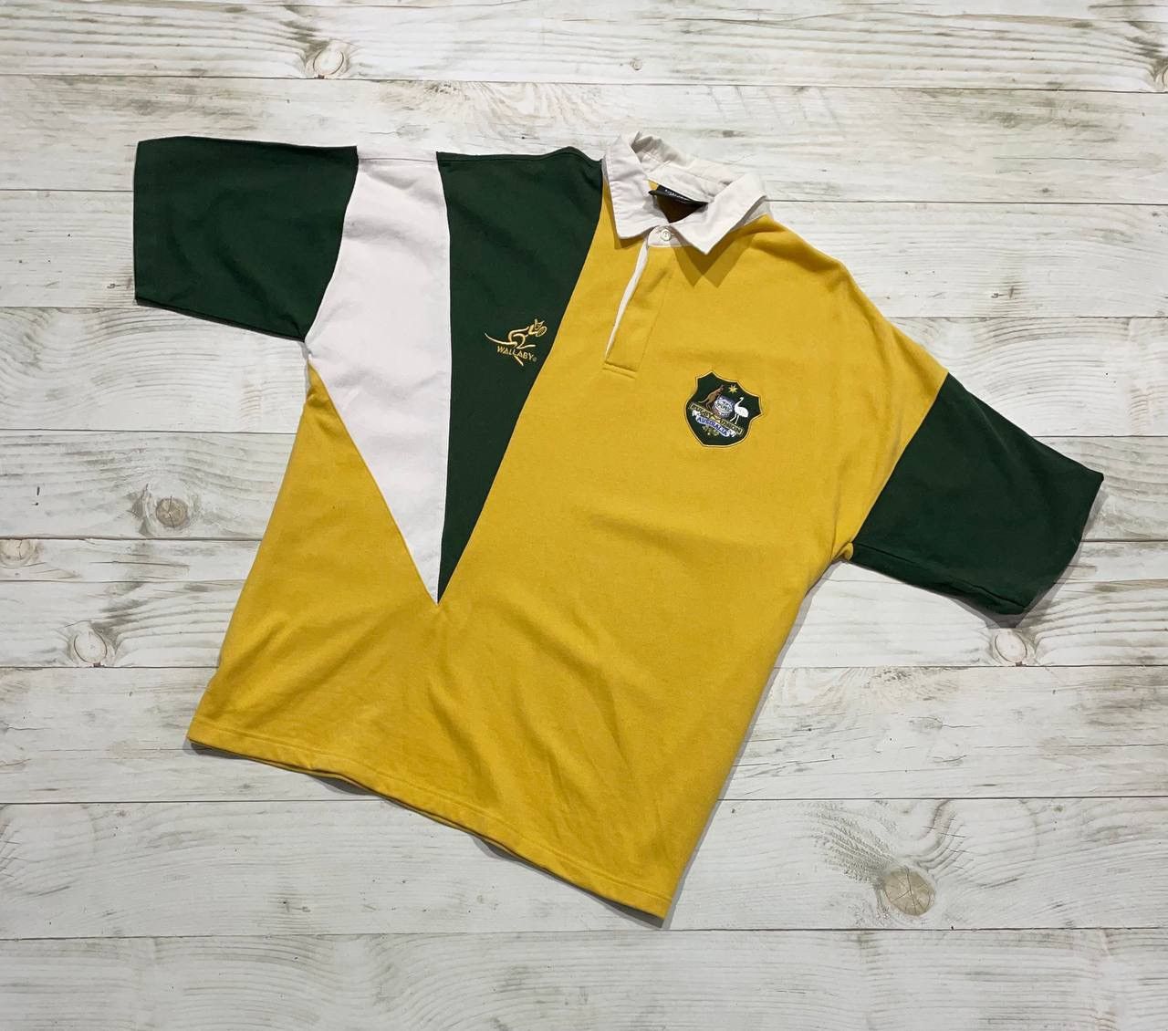 Vintage Vintage Rugby Australia Jersey 2000 Wallaby Polo Shirt Size US XL / EU 56 / 4 - 1 Thumbnail