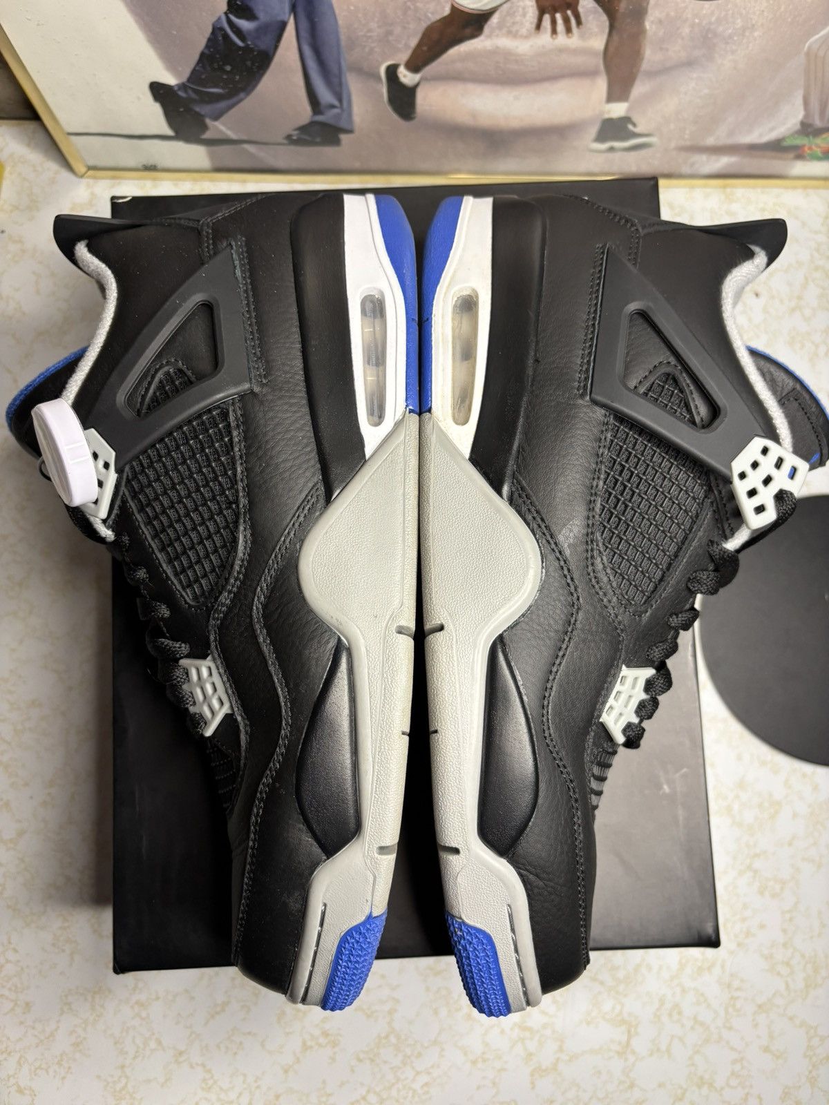 Jordan Brand Air Jordan 4 Retro alternate motorsport Size US 12 / EU 45 - 4 Thumbnail